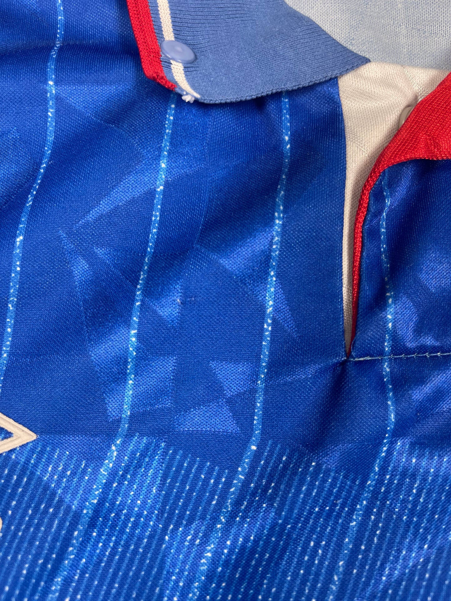 Vintage Chelsea Umbro 1989 - 1991 Home Football Shirt Blue Size M