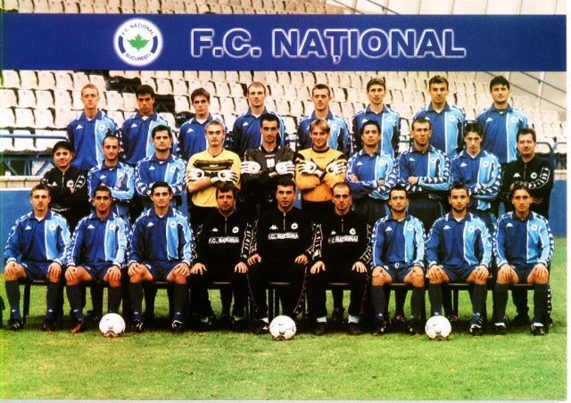 Rare FC National - Progresul (Romania) Kappa 2002 - 2003 Home Football Shirt Size L Made in Italy Long Sleeve