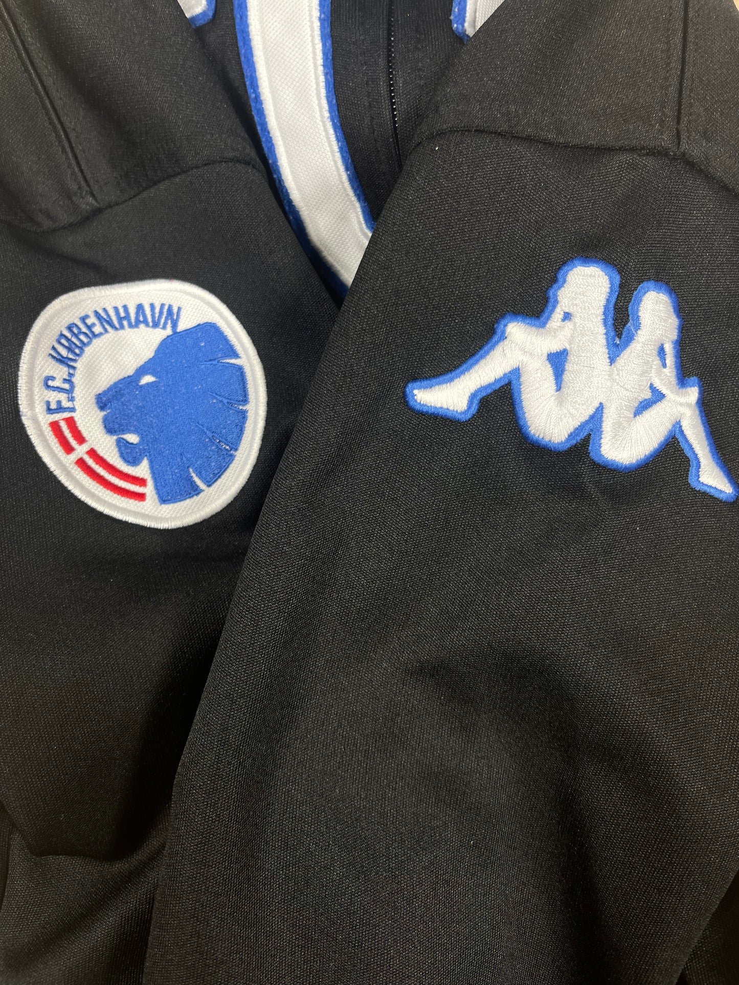 FCK Copenhagen FC København Kappa 2010 - 2011 Jacket Black Polyester Size L