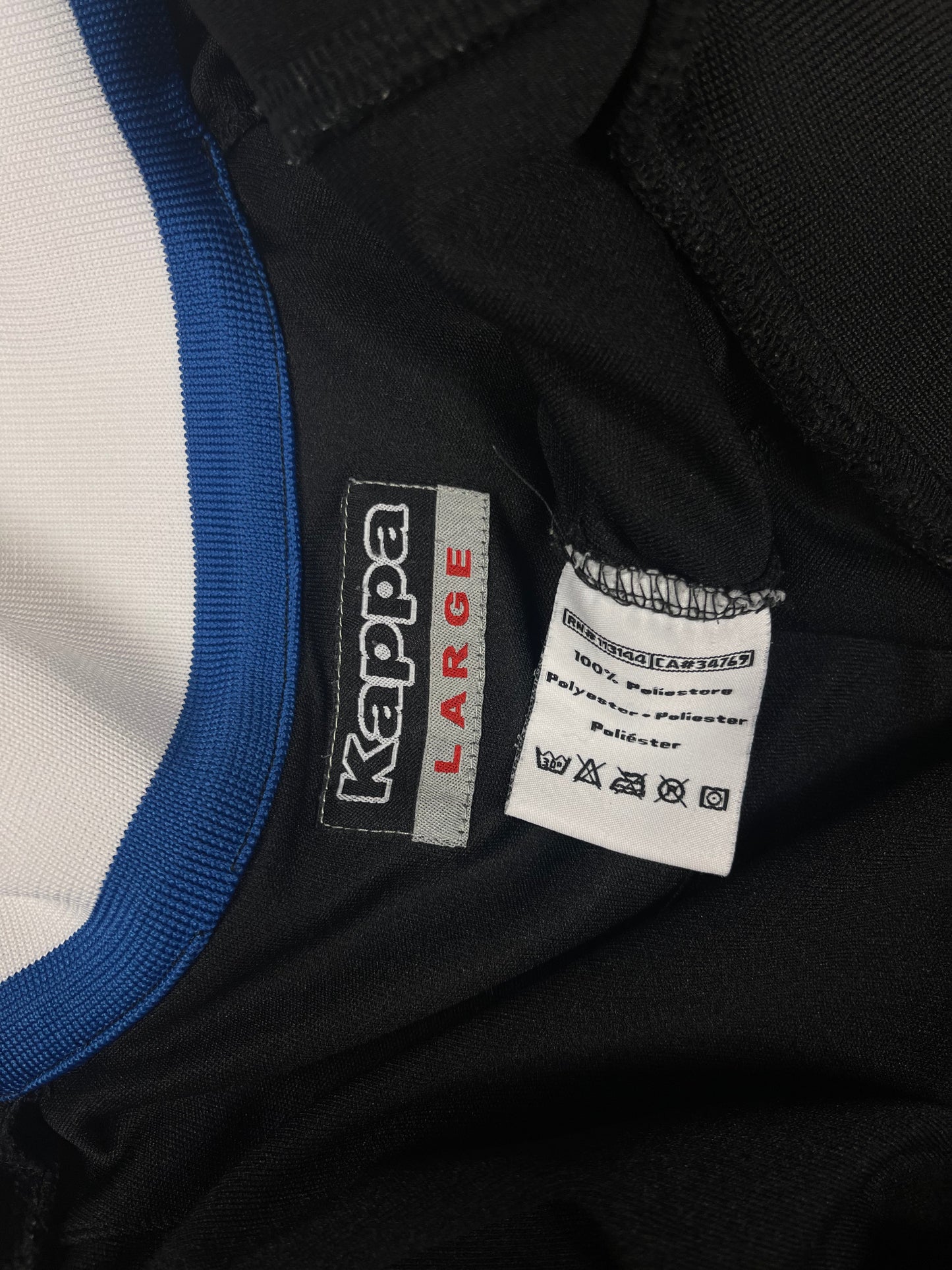FCK Copenhagen FC København Kappa 2010 - 2011 Jacket Black Polyester Size L