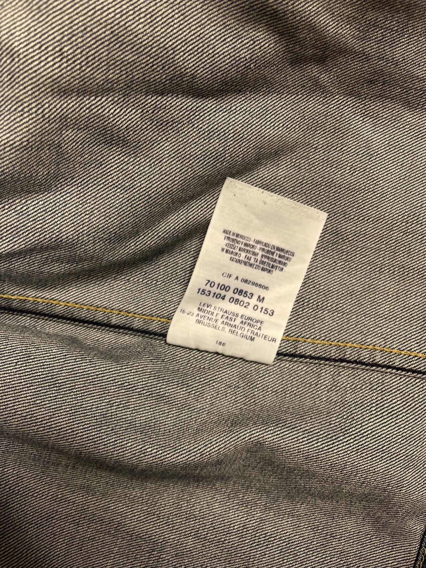 Y2K Levi's Engineered Denim Jacket Size M