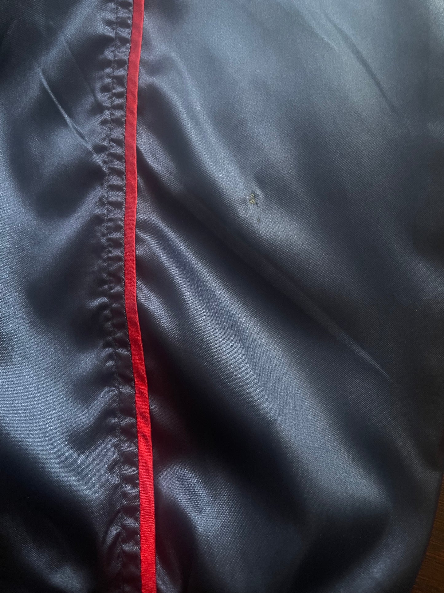 Vintage Y2K PSG Paris Saint Germain Nike Team 2001 - 2002 Track Hooded Jacket Shiny Size L