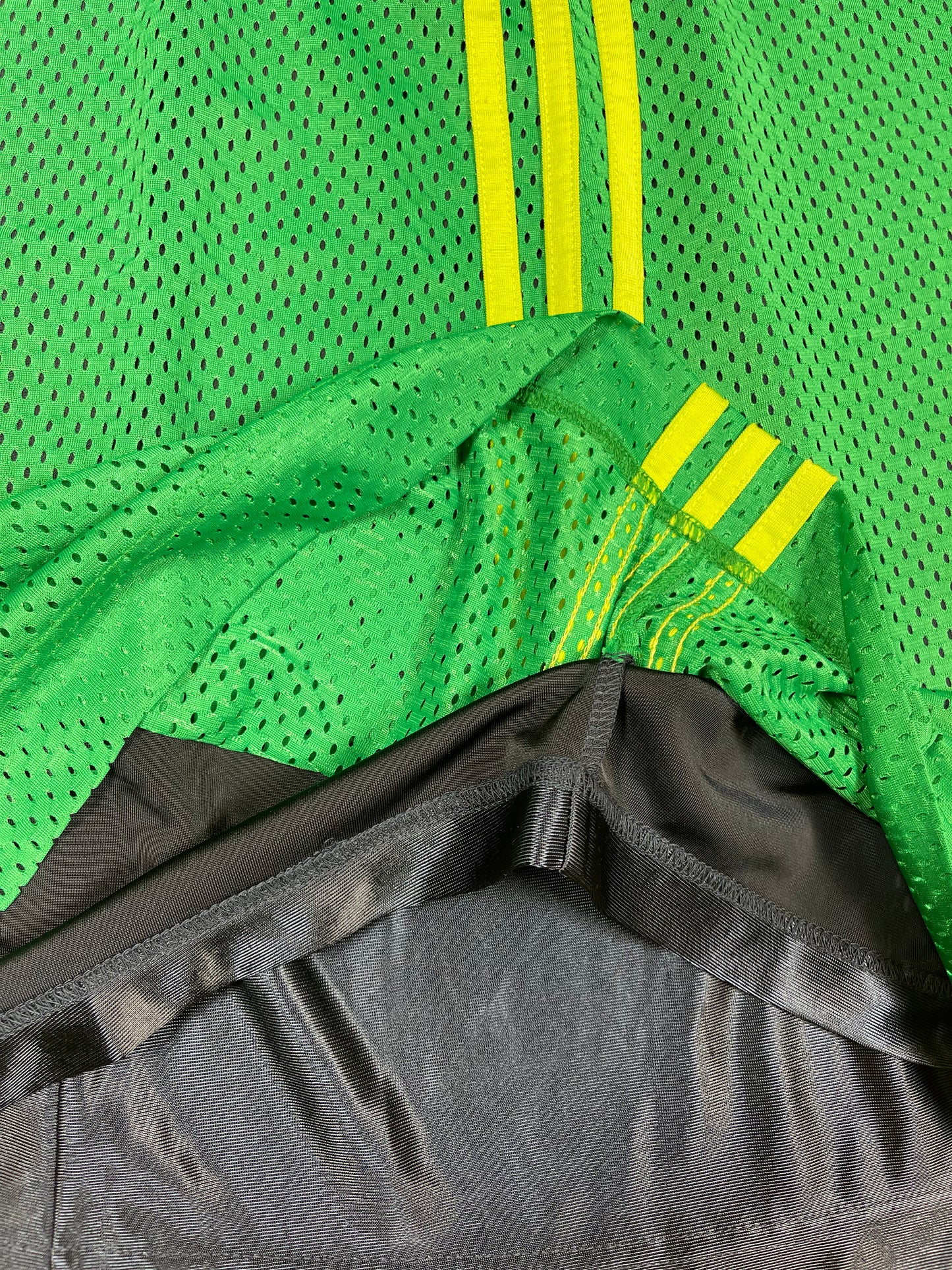 New Y2K Adidas Reversible Midi Skirt 2003 Size S Green NOS DeadStock BNWT DS