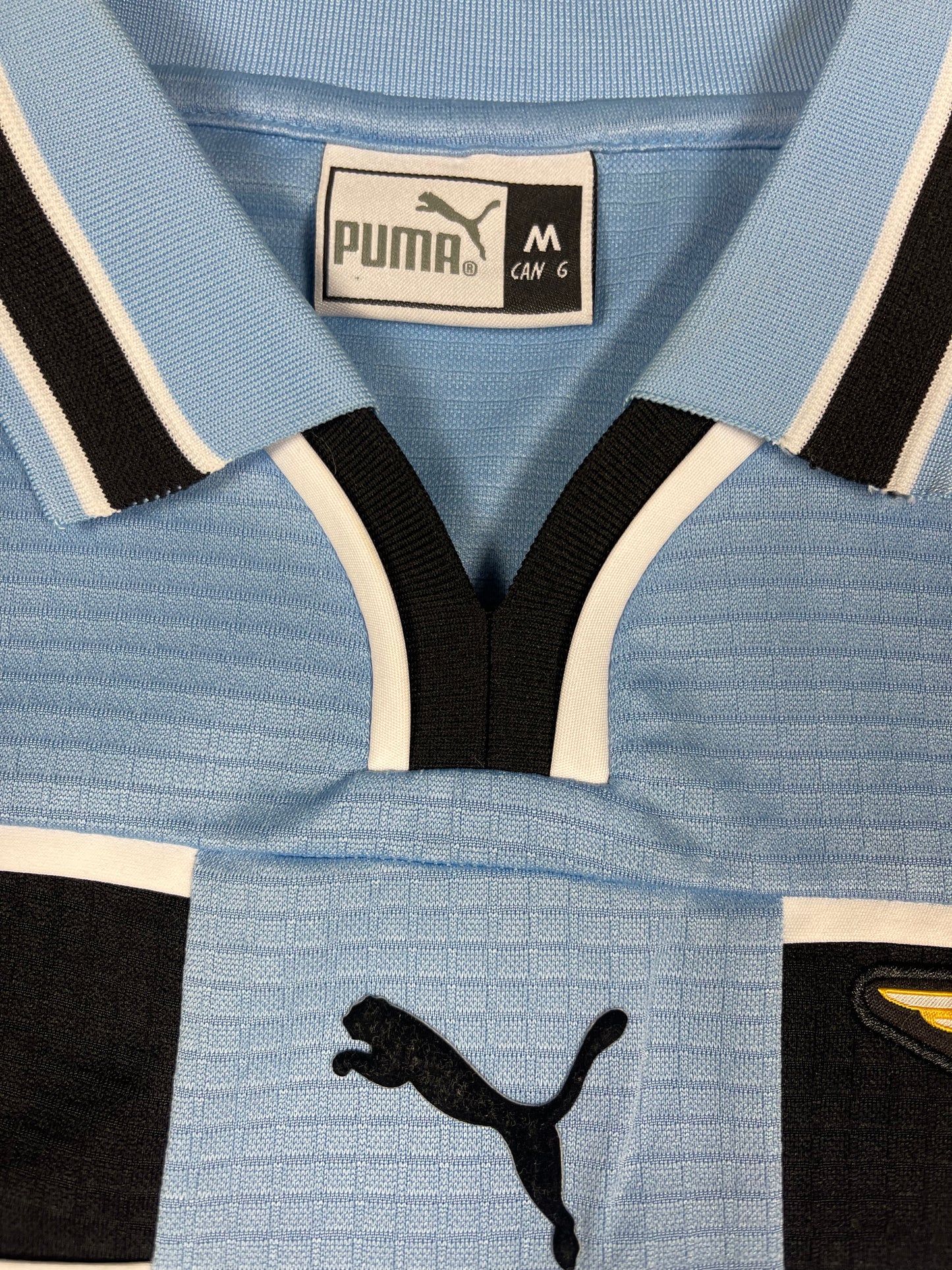 ⚽️ Vintage SS Lazio Roma 1998 1999 2000 Puma Home Football Shirt Size M Cirio Blue