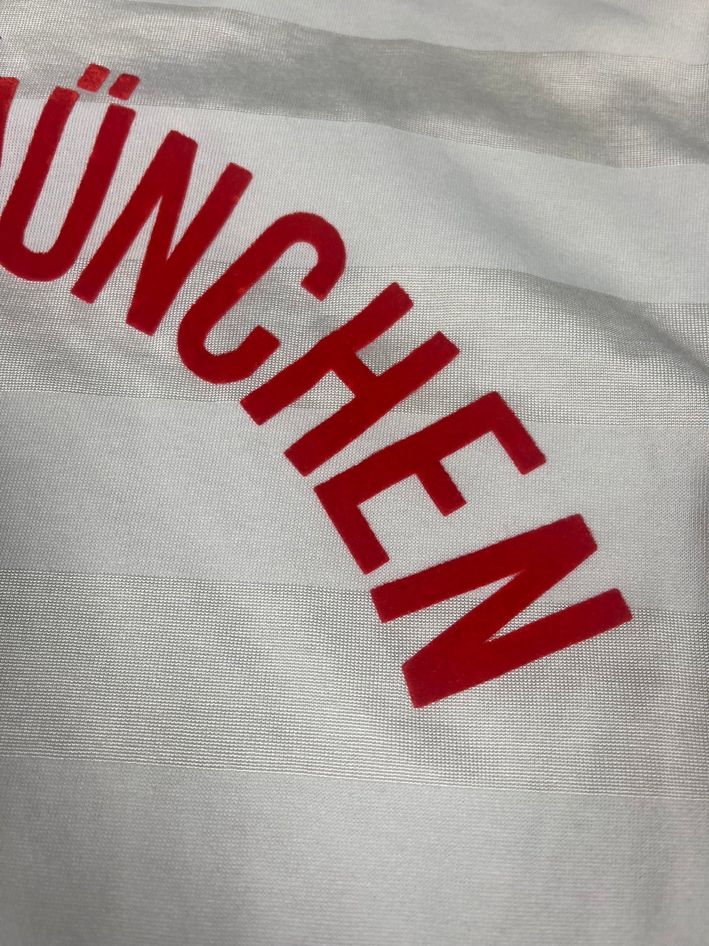 Vintage Bayern Munchen Adidas 1984 - 1986 Away Football Soccer Shirt Made in West Germany Size S Commodore White