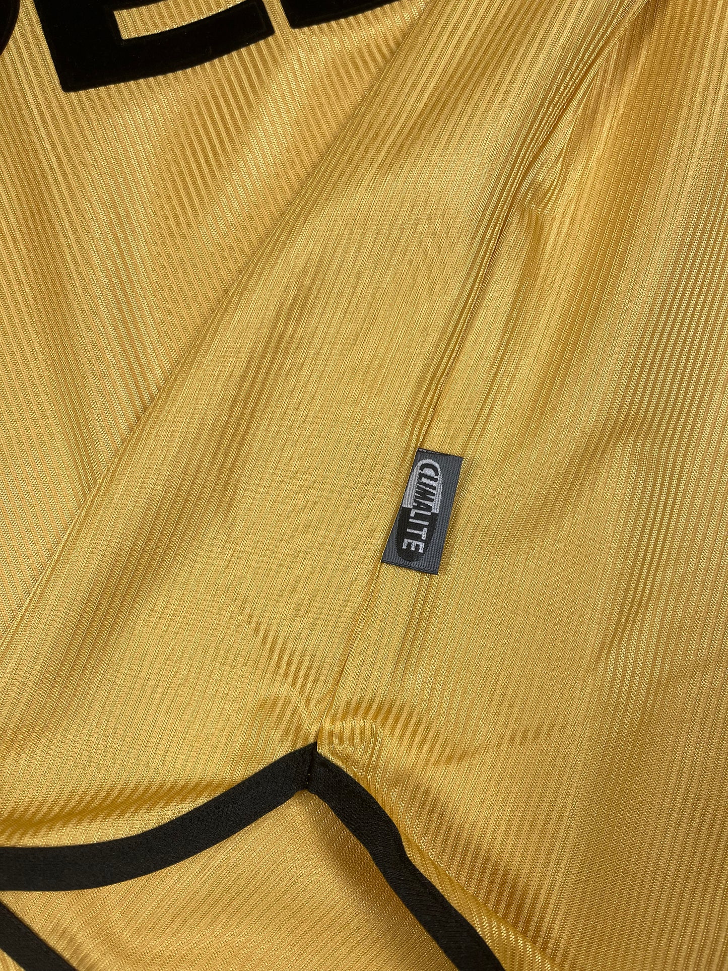 BNWT New Vintage Authentic AC Milan Adidas 1999 - 2000 Fourth Football Shirt Anniversary Centenary 1899 1999 OPEL Size XL Made in Italy Gold Climalite Deadstock