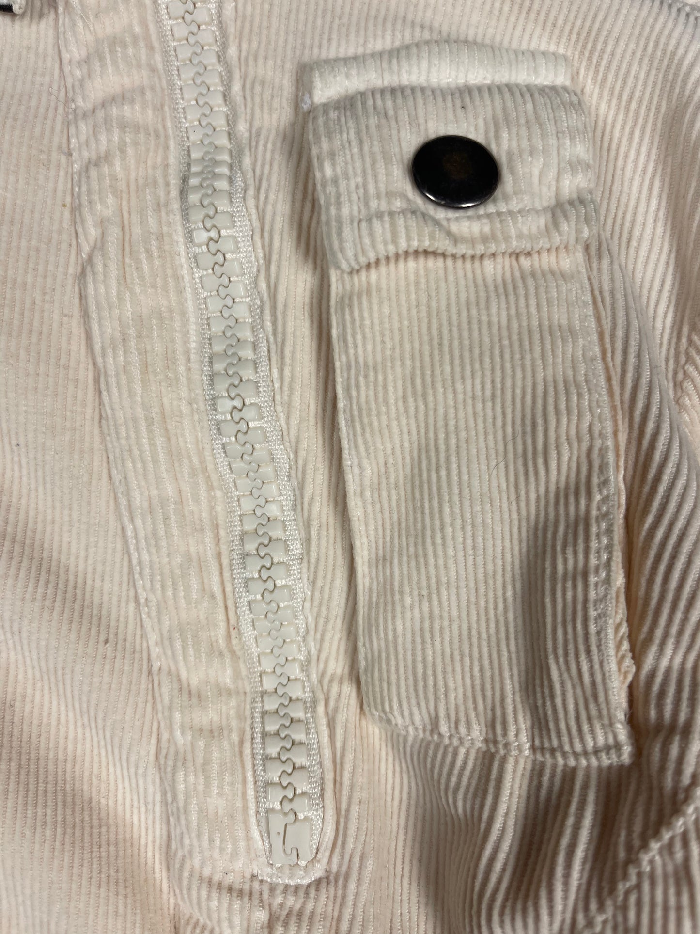 Y2K Dirk Bikkembergs Corduroy Slim Fit Jacket Beige Size M Made in Italy