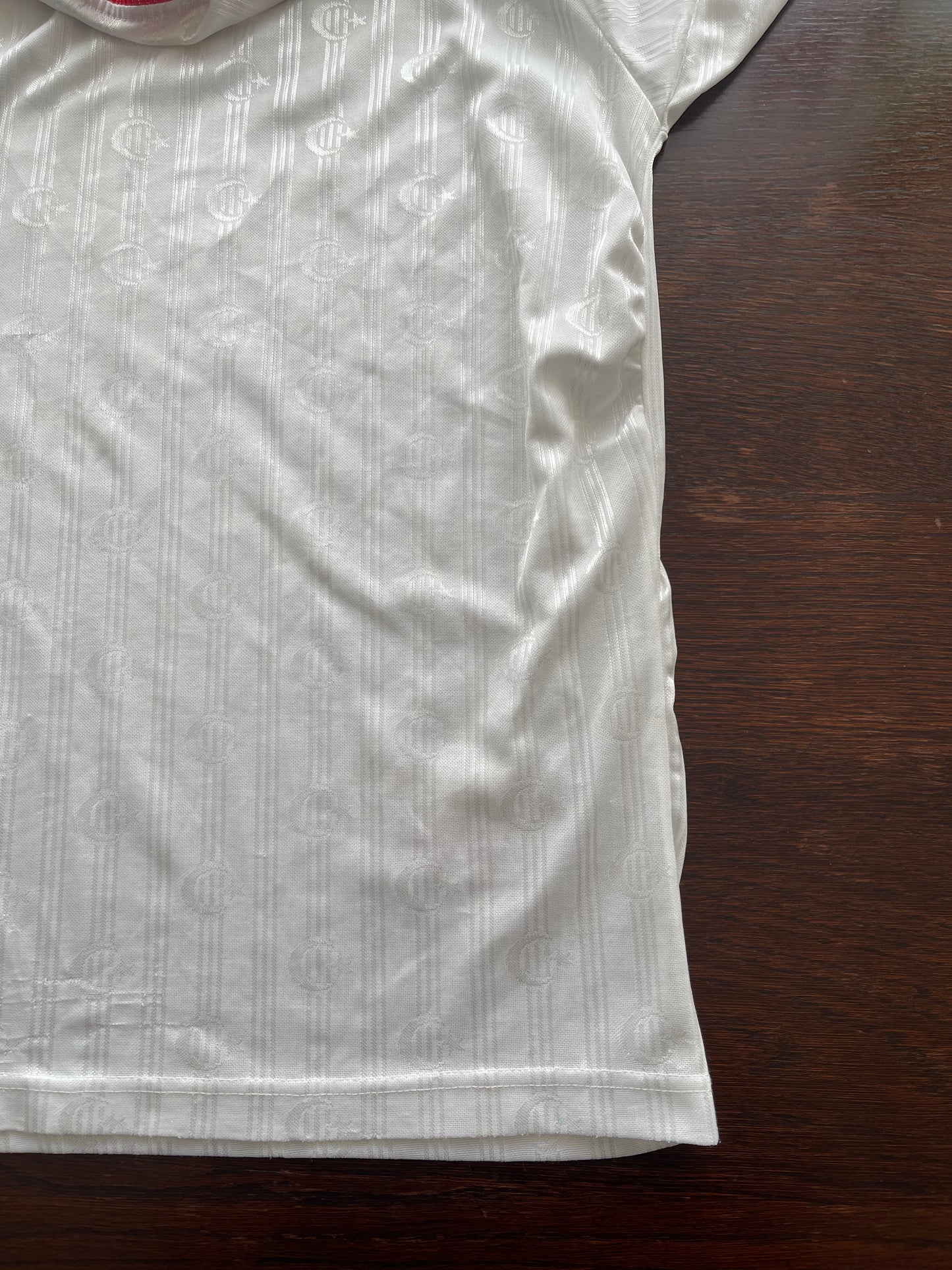 Turkey Adidas 1996-1997 Away Football Shirt White Size L