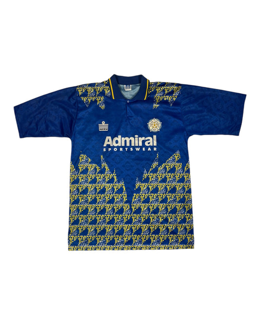 Leeds United AFC Admiral Sportswear 1992 - 1993 Away Football Shirt Made in UK 725