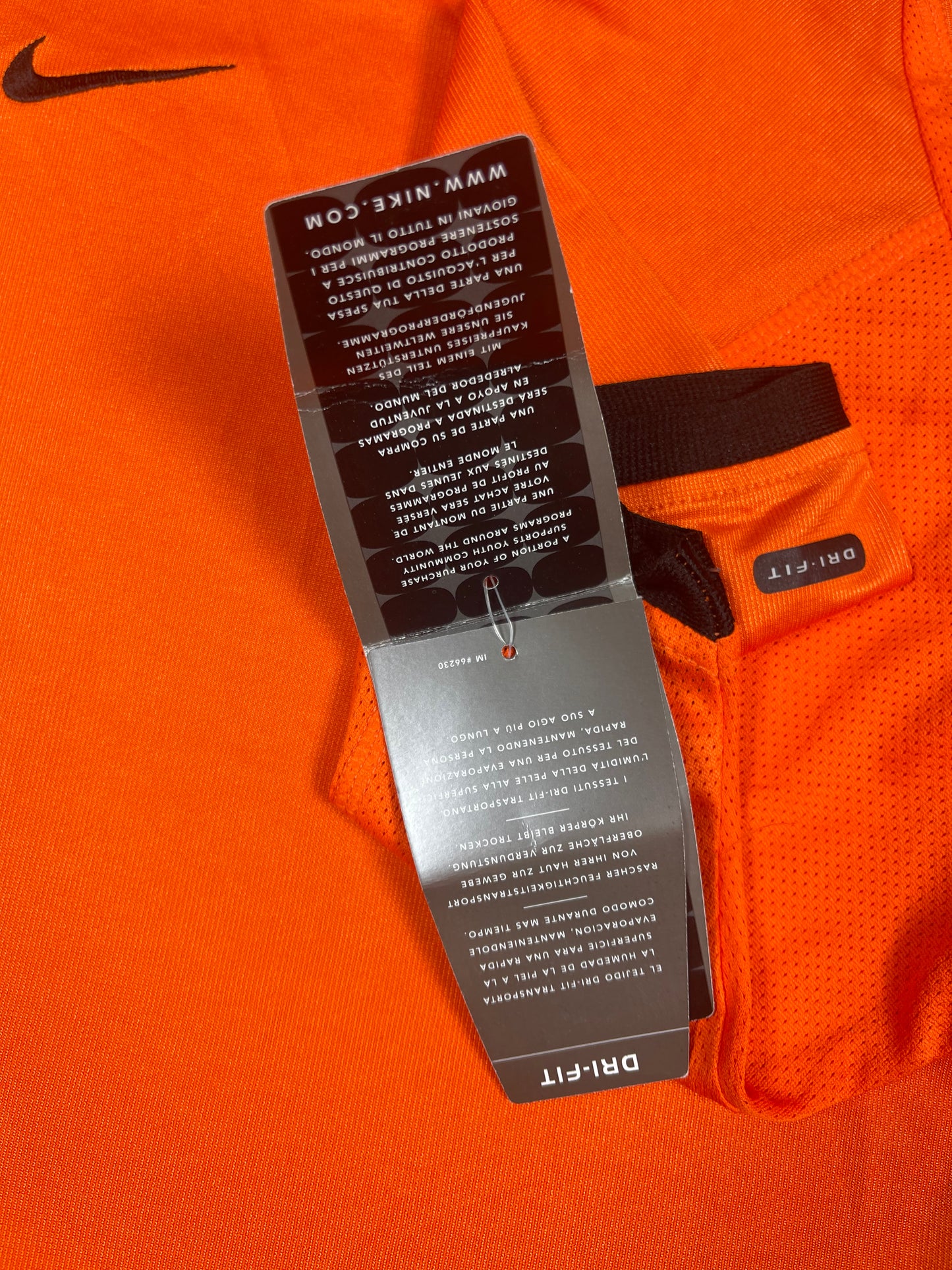 🇳🇱⚽️New Authentic Netherlands Nike 2000 - 2001 Home Football Shirt Orange BNWT NOS Size M