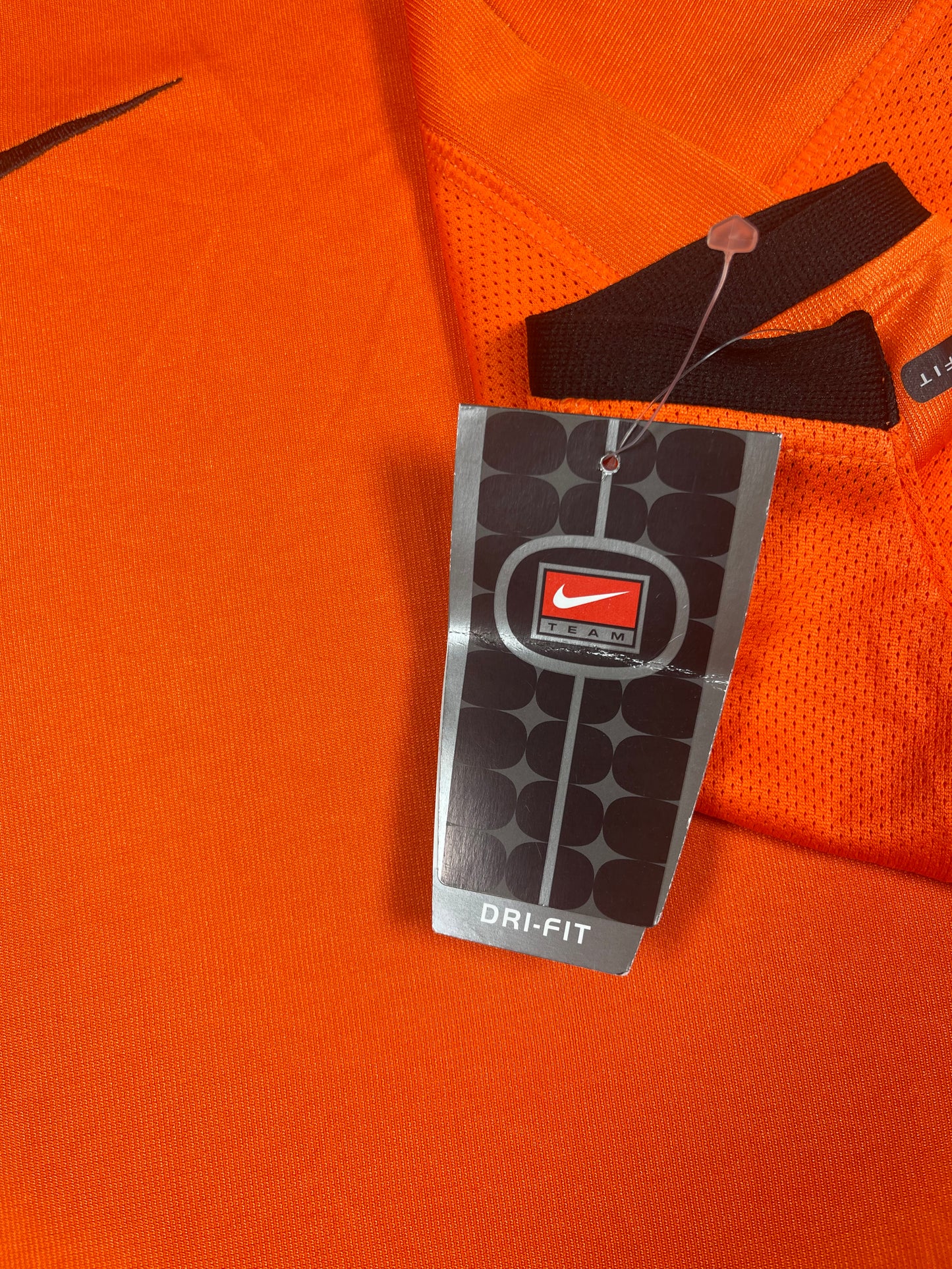 🇳🇱⚽️New Authentic Netherlands Nike 2000 - 2001 Home Football Shirt Orange BNWT NOS Size M