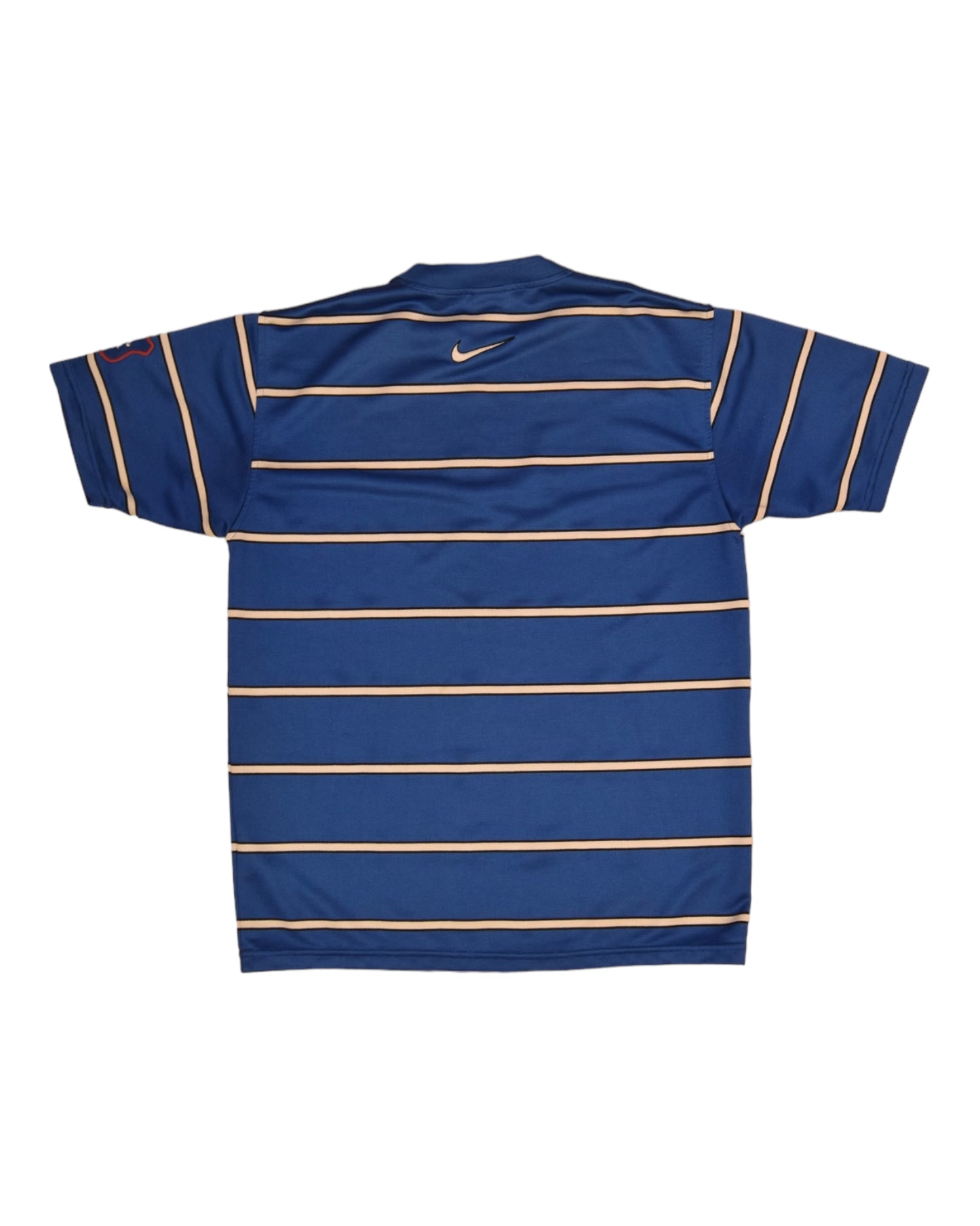 Vintage Glasgow Rangers Nike Jersey '97 - '99 Central Swoosh Stripes Size S Training Blue White