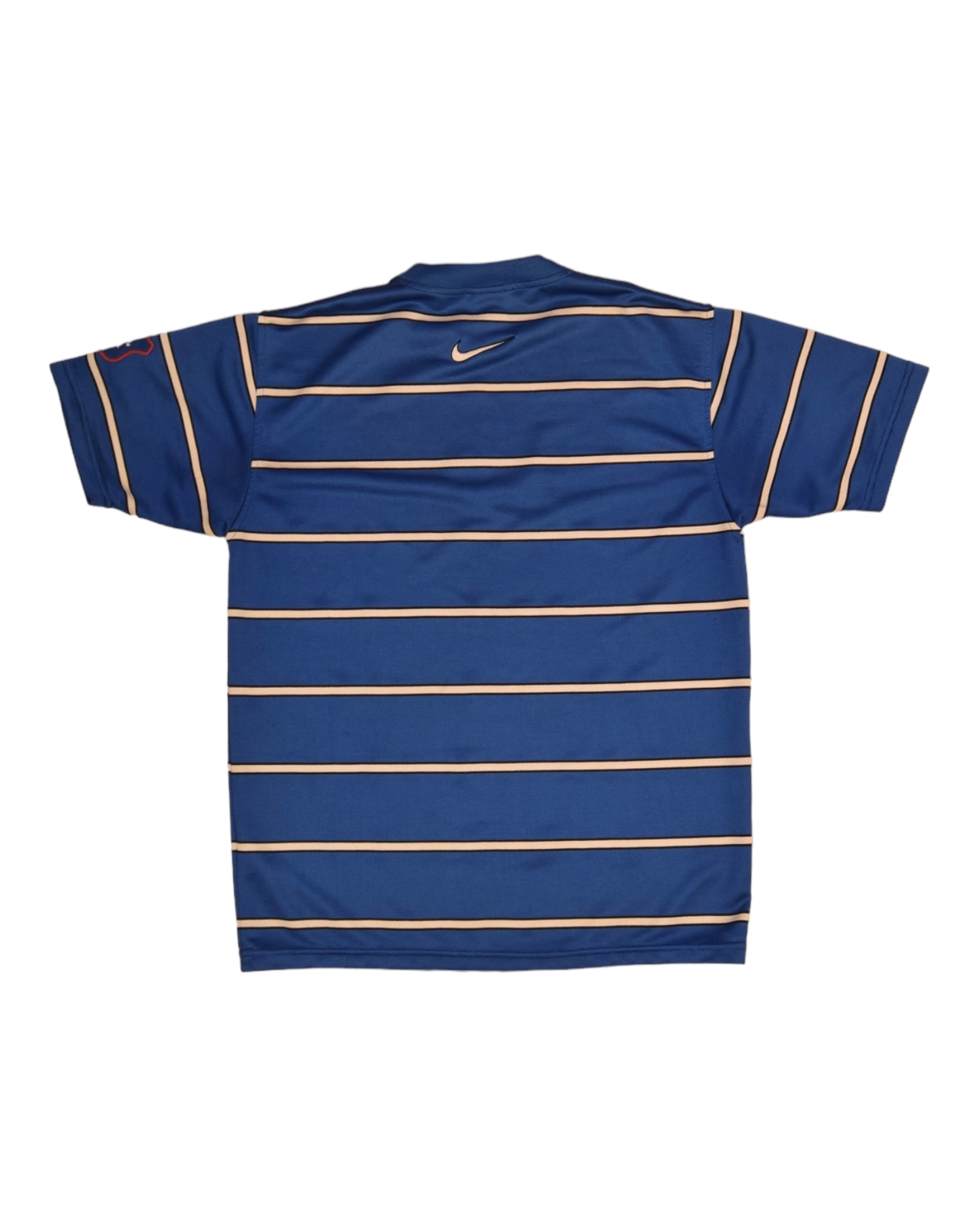 Vintage Glasgow Rangers Nike Jersey  '97 - '99 Central Swoosh Stripes Size S Training Blue White