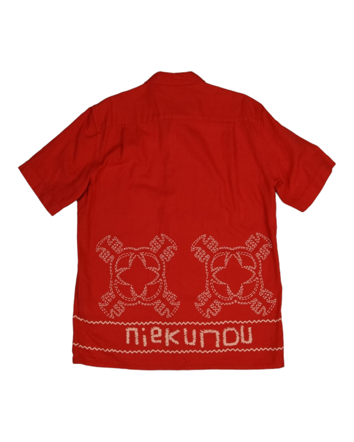 Y2K Diesel Shirt Size XL Red Cotton