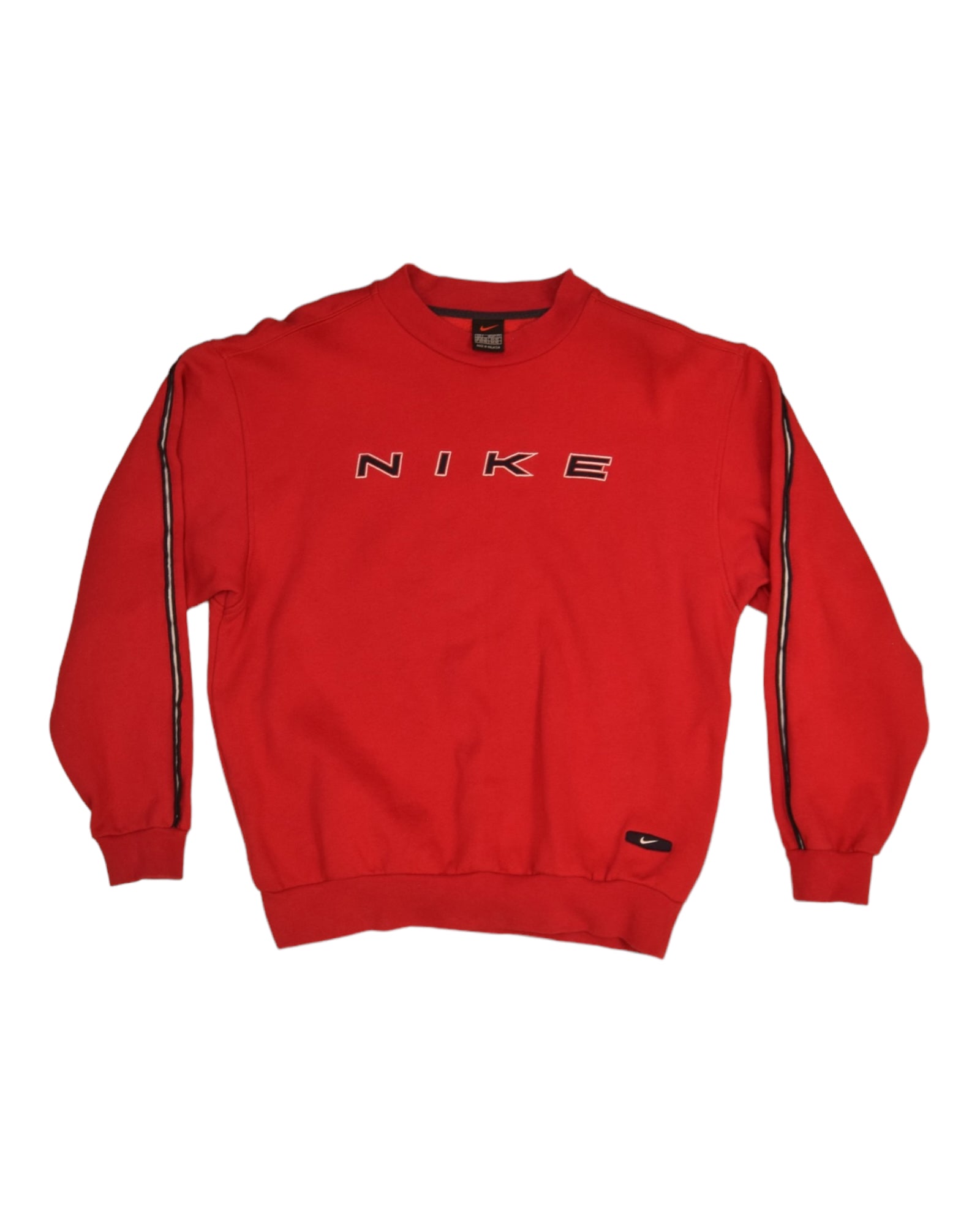 Vintage 90's Nike Sweatshirt Red Size M - L