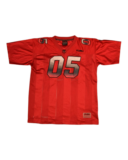 Vintage 90's FUBU 05 Jersey 05 Red Size XL Made in Korea