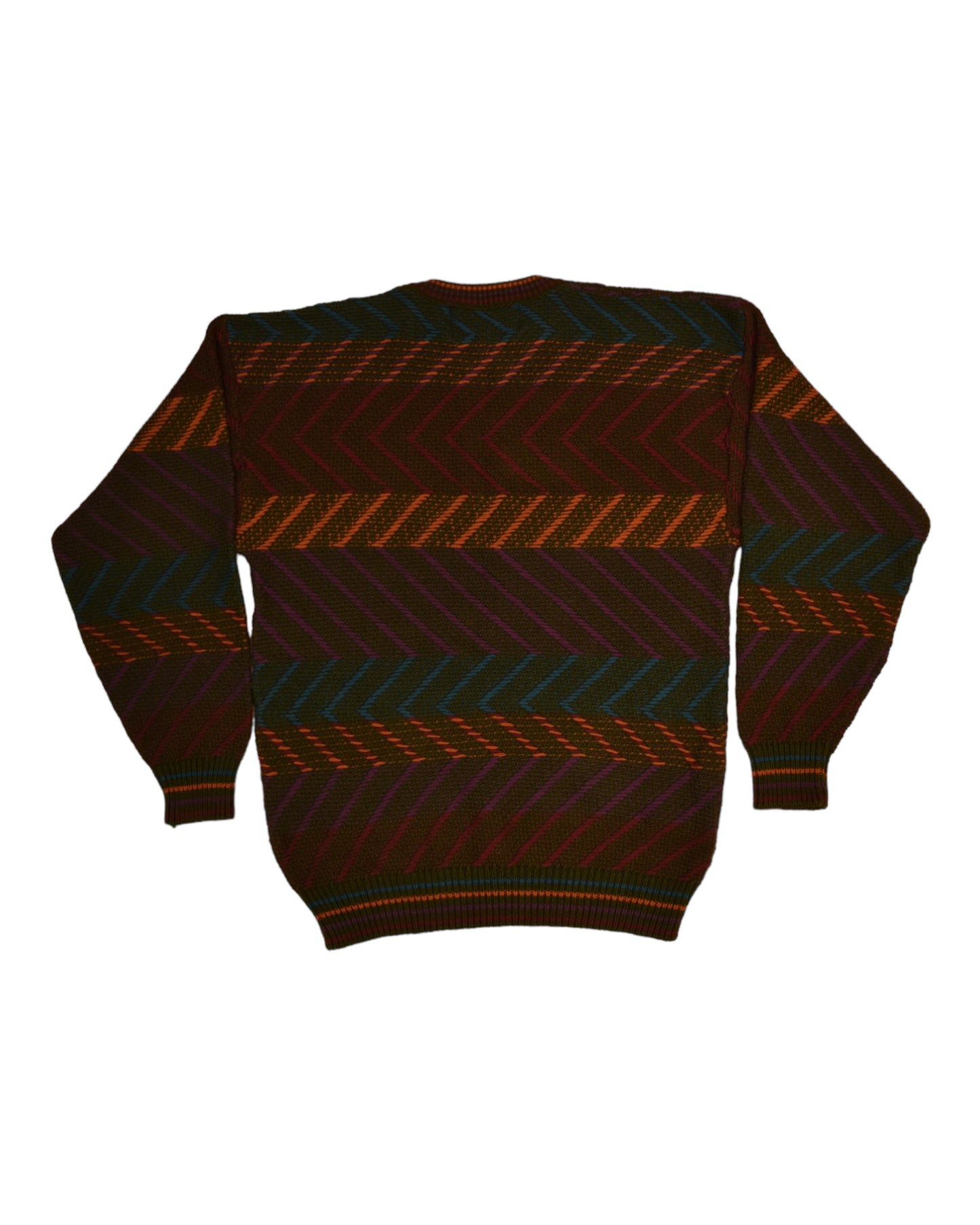 Vintage 90's Ralph Lauren Chaps Jumper Pullover Sweater Made in USA 100% Cotton Size L