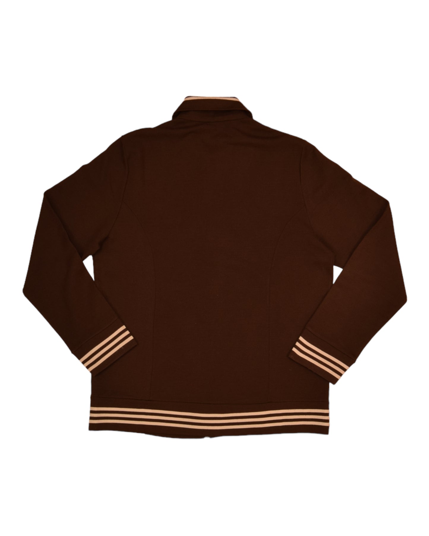 Vintage 70's Adidas Ein Schwahn - Erzeugnis Jacket Brown Size M
