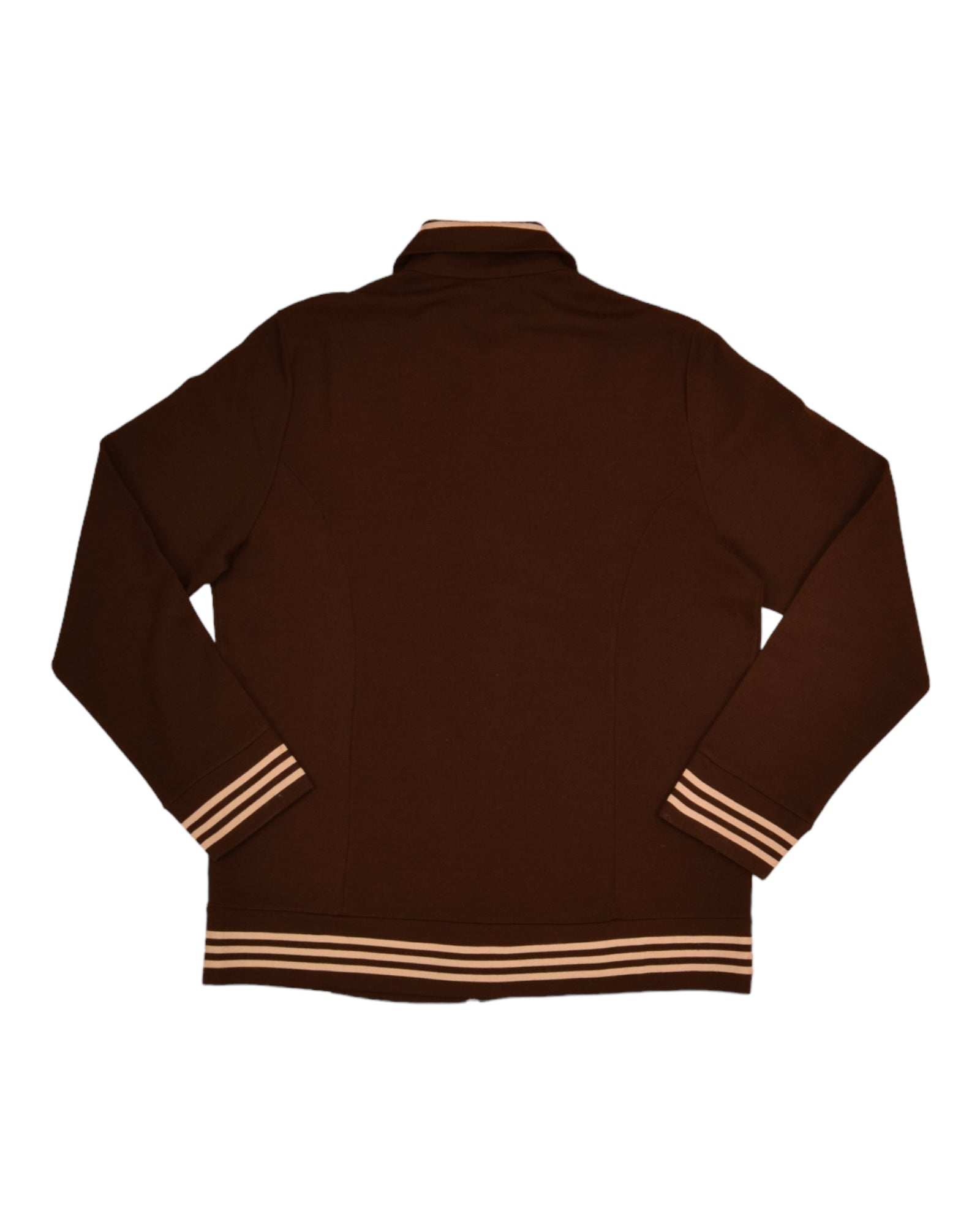 Vintage 70's Adidas Ein Schwahn - Erzeugnis Jacket Brown Size M