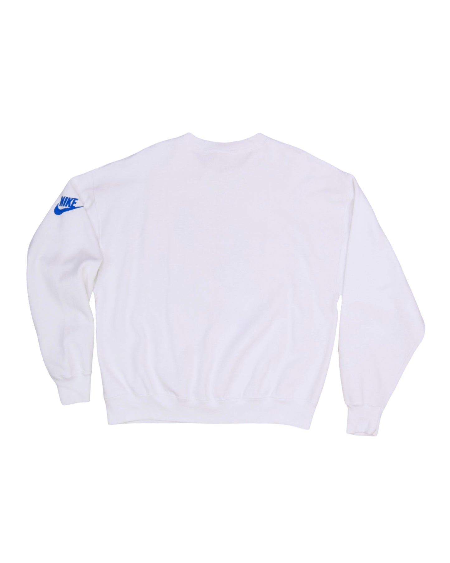 Nike Tennis US Open Flushing Meadow Aug 29 - Sept 11 1988 Sweatshirt Made in USA Memphis Design Aesthetic White Size L Silver Tag