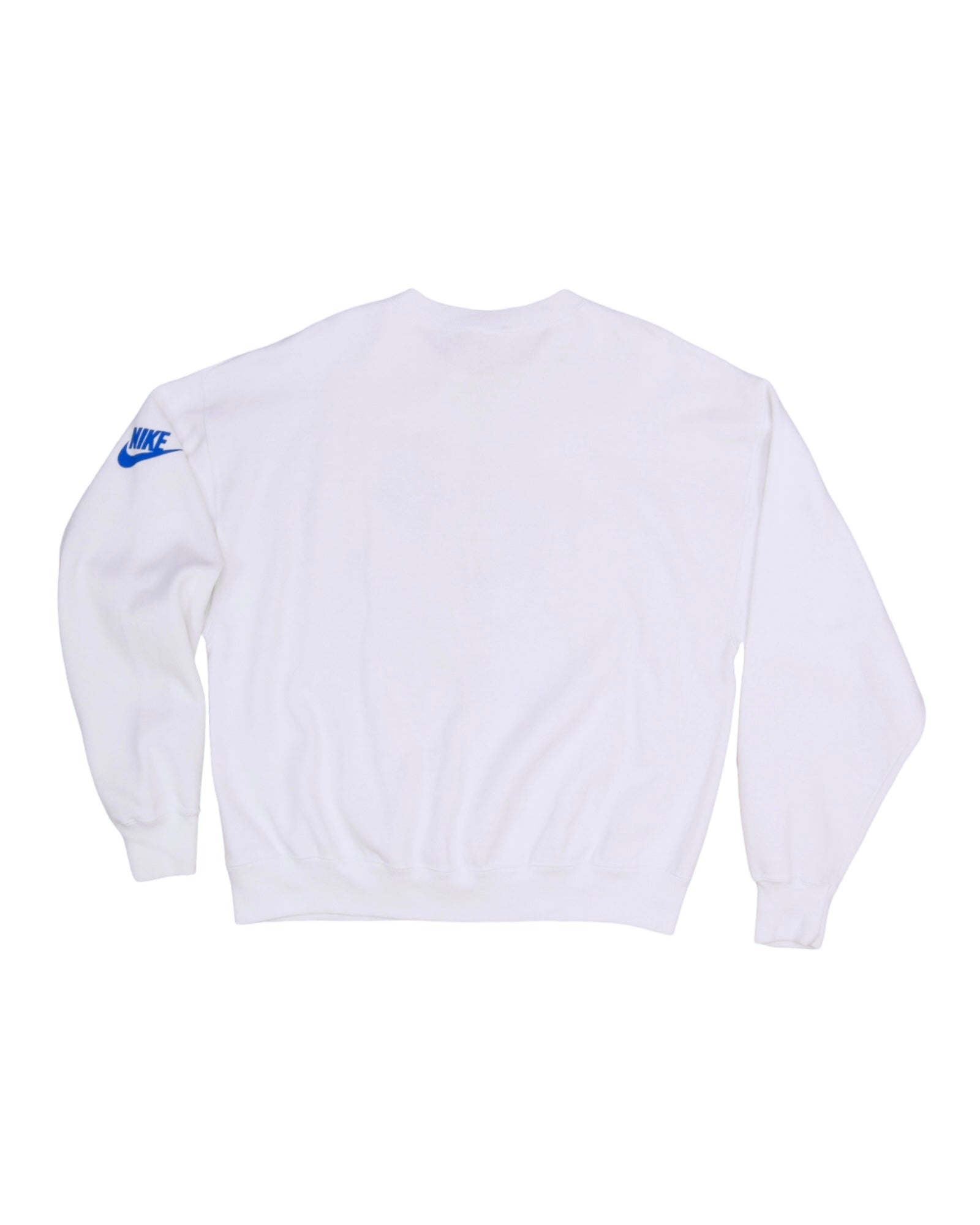 Nike Tennis US Open Flushing Meadow Aug 29 - Sept 11 1988 Sweatshirt Made in USA Memphis Design Aesthetic White Size L Silver Tag