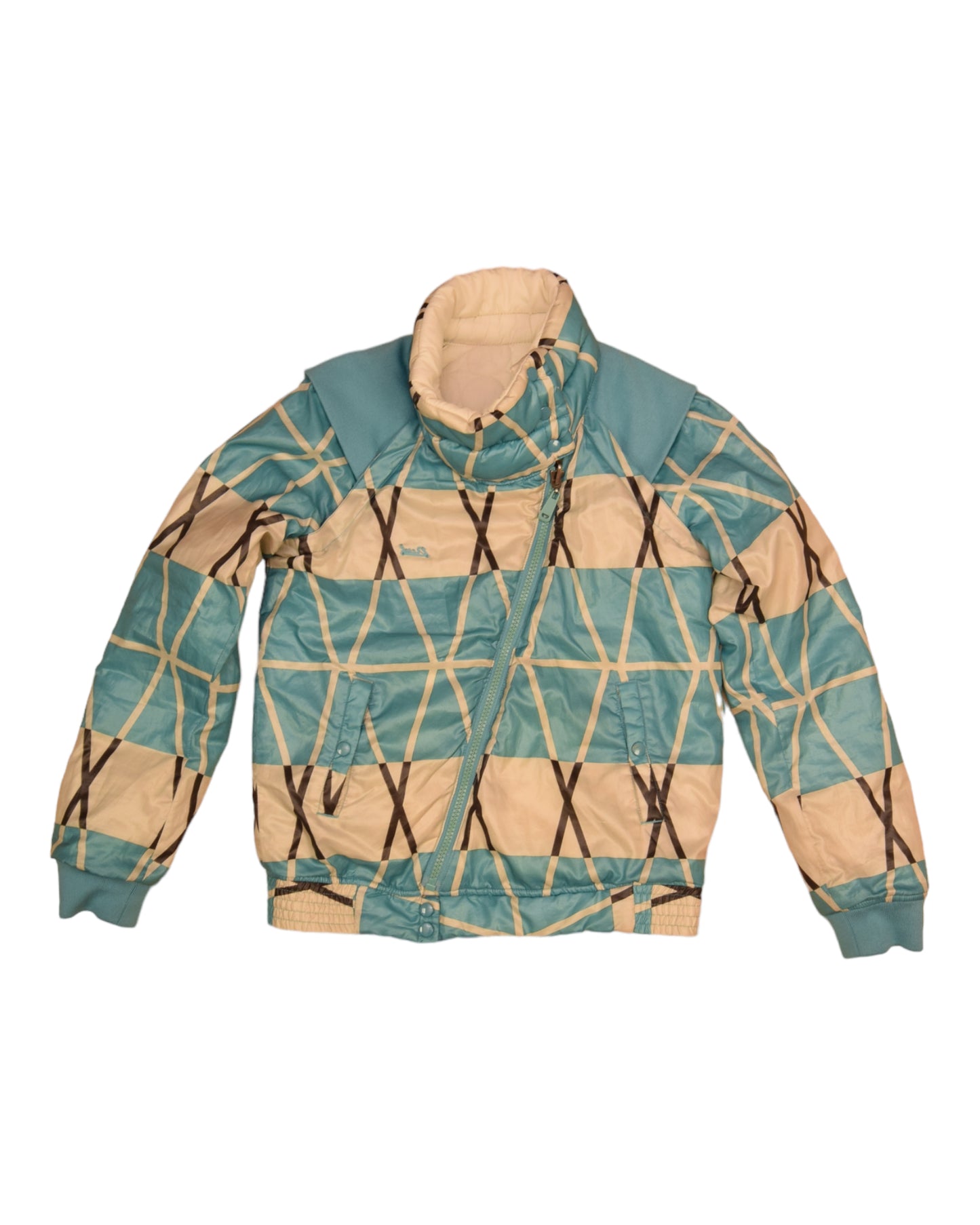 Y2K Diesel Reversible Jacket With Detachable / Removable Sleeves Size S