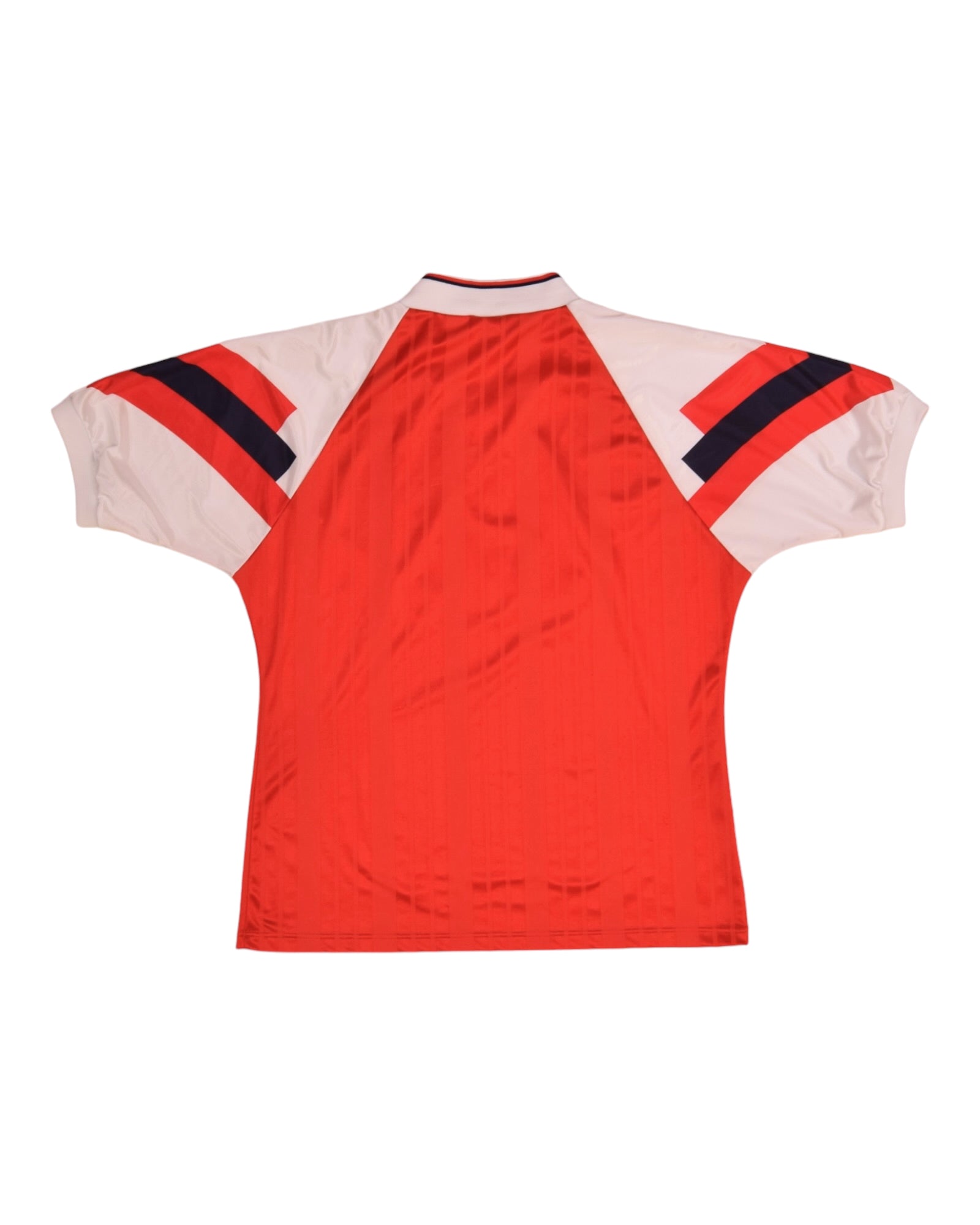 Vintage Arsenal London 1992 - 1993 - 1994 Adidas Equipment Home Football Shirt JVC Red White Size Red Polyester