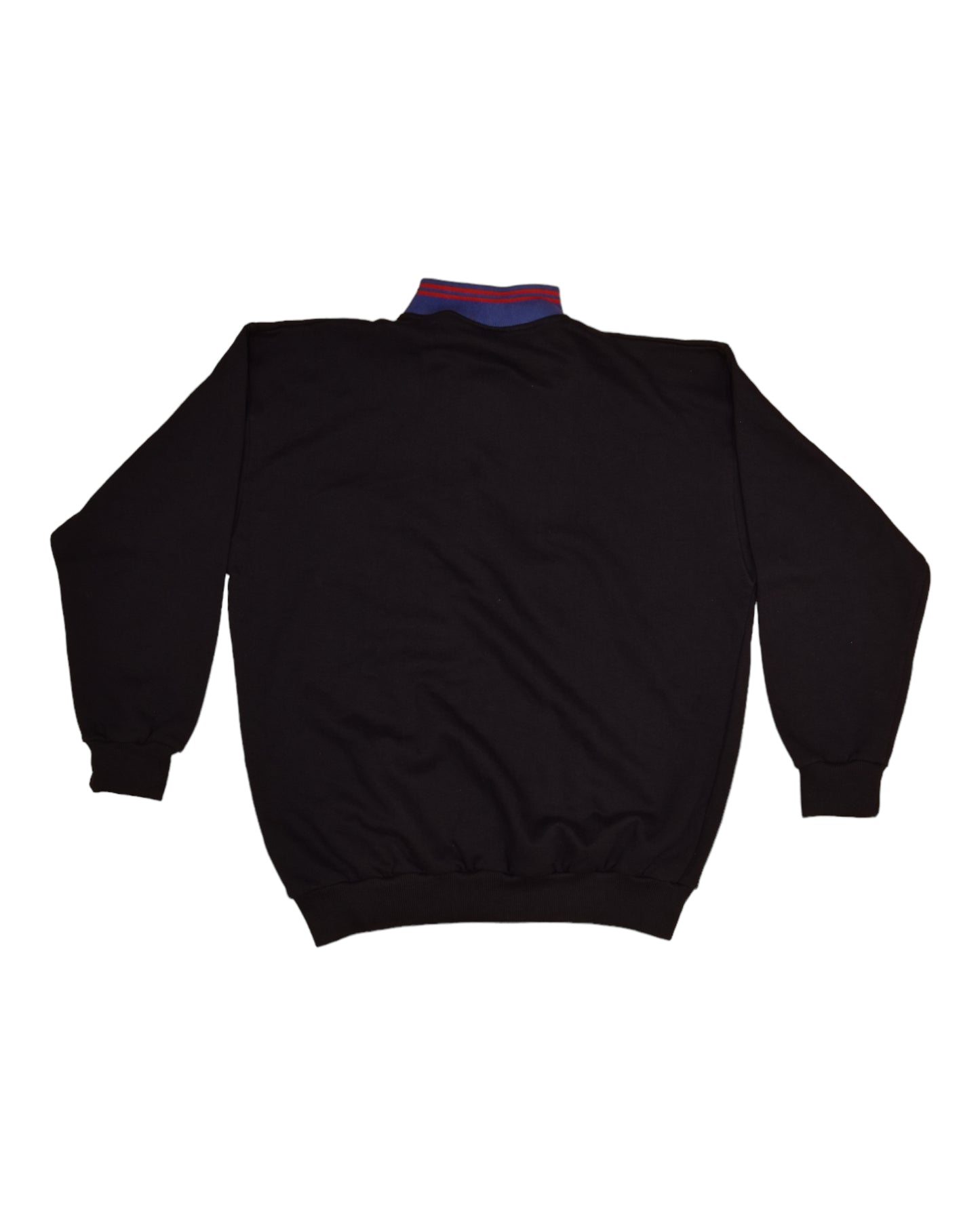 Rare Vintage N0S BNWT FC Barcelona Kappa Supporter Barça 1992-1995? Sweatshirt Size M Quarter 1/4 Zip Deadstock