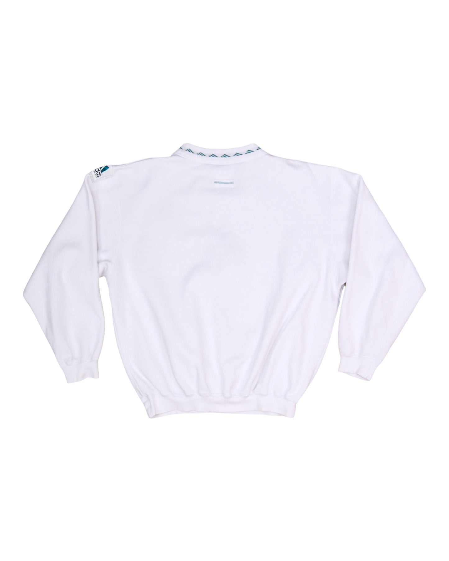 Vintage 90's Adidas Equipment Sweatshirt Crewneck White Size M