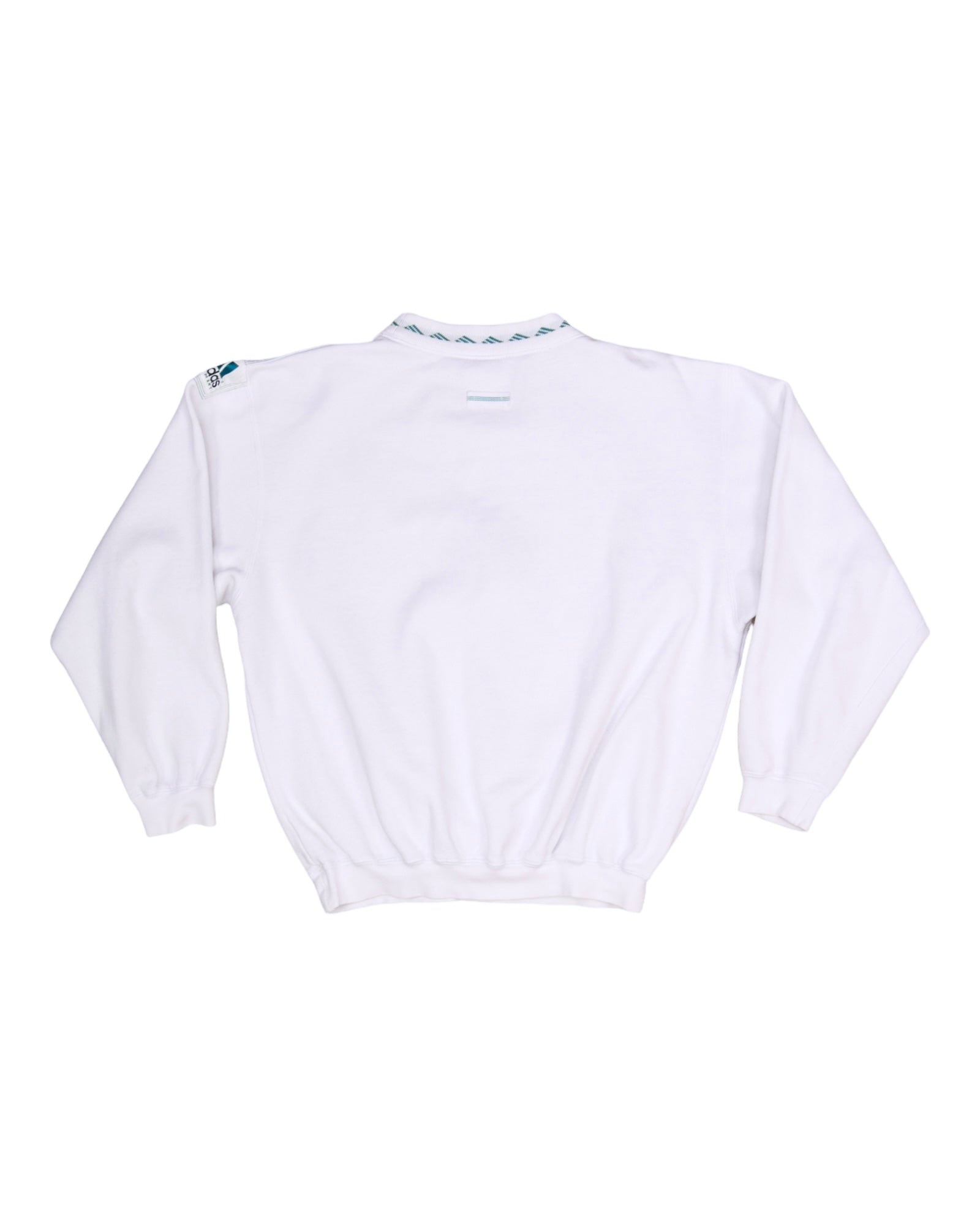 Vintage 90's Adidas Equipment Sweatshirt Crewneck White Size M