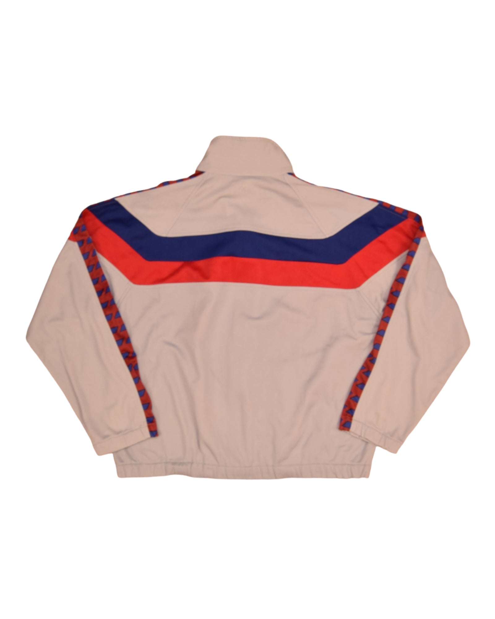 FC Barcelona Meyba 1984-1989 Jacket Size Grey Red Blue Made in Spain Size L-XL