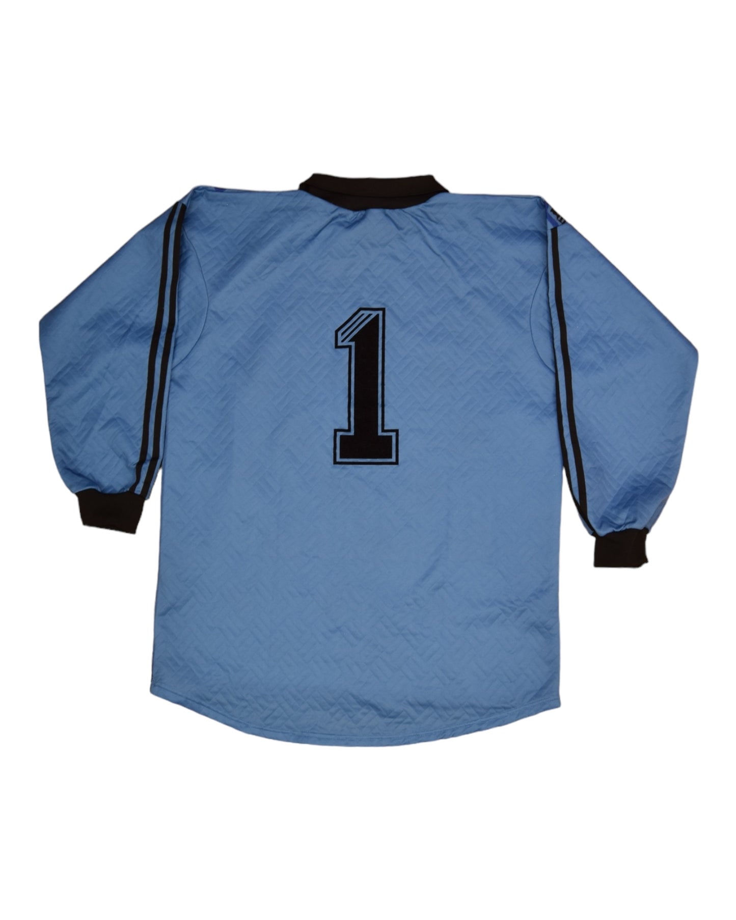 Oliver Kahn Adidas 1996 1997 1998 Bayern Munchen GK Goalkeeper Shirt Template #1 Size L Made in England Blue