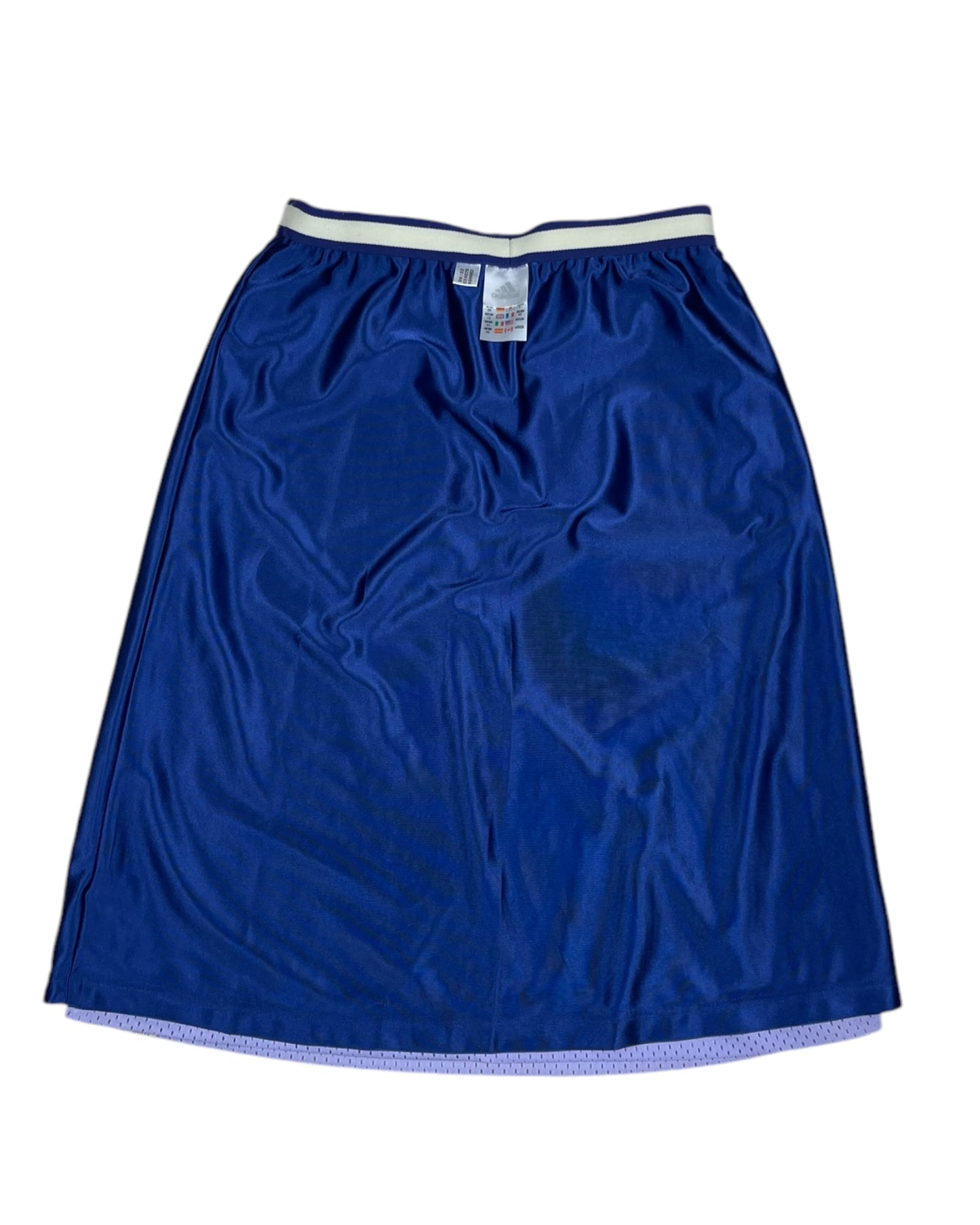 Y2K Adidas Reversible Midi Skirt 2003 Size M Blue