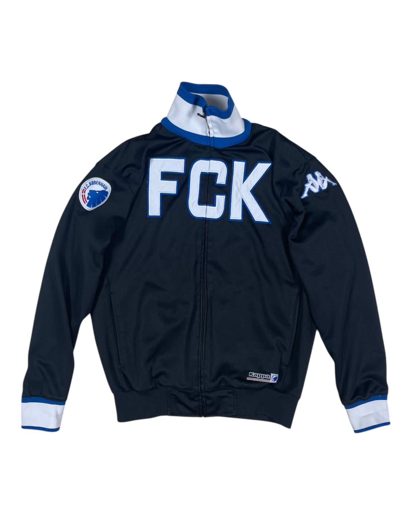 FCK Copenhagen FC København Kappa 2010 - 2011 Jacket Black Polyester Size L