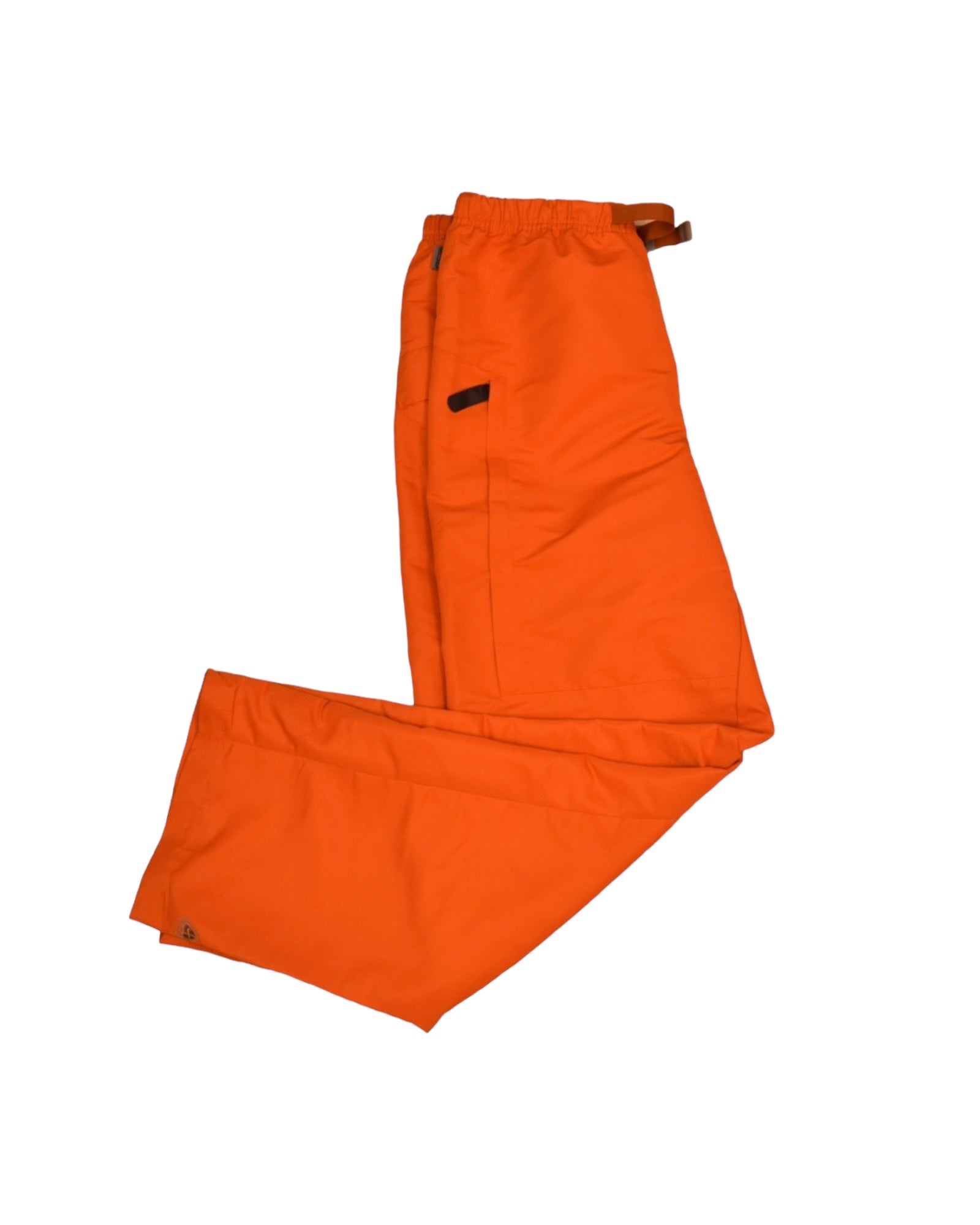Y2K Nike ACG Trail Hiking Pants With Adjustable Waistband Technical Gorpcore Size XL Orange