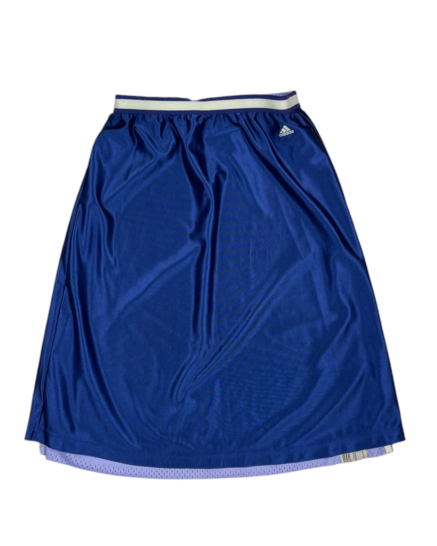 Y2K Adidas Reversible Midi Skirt 2003 Size M Blue