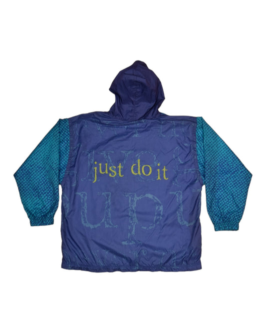 Vintage 90s Nike Just Do It Jacket / Shell Size L