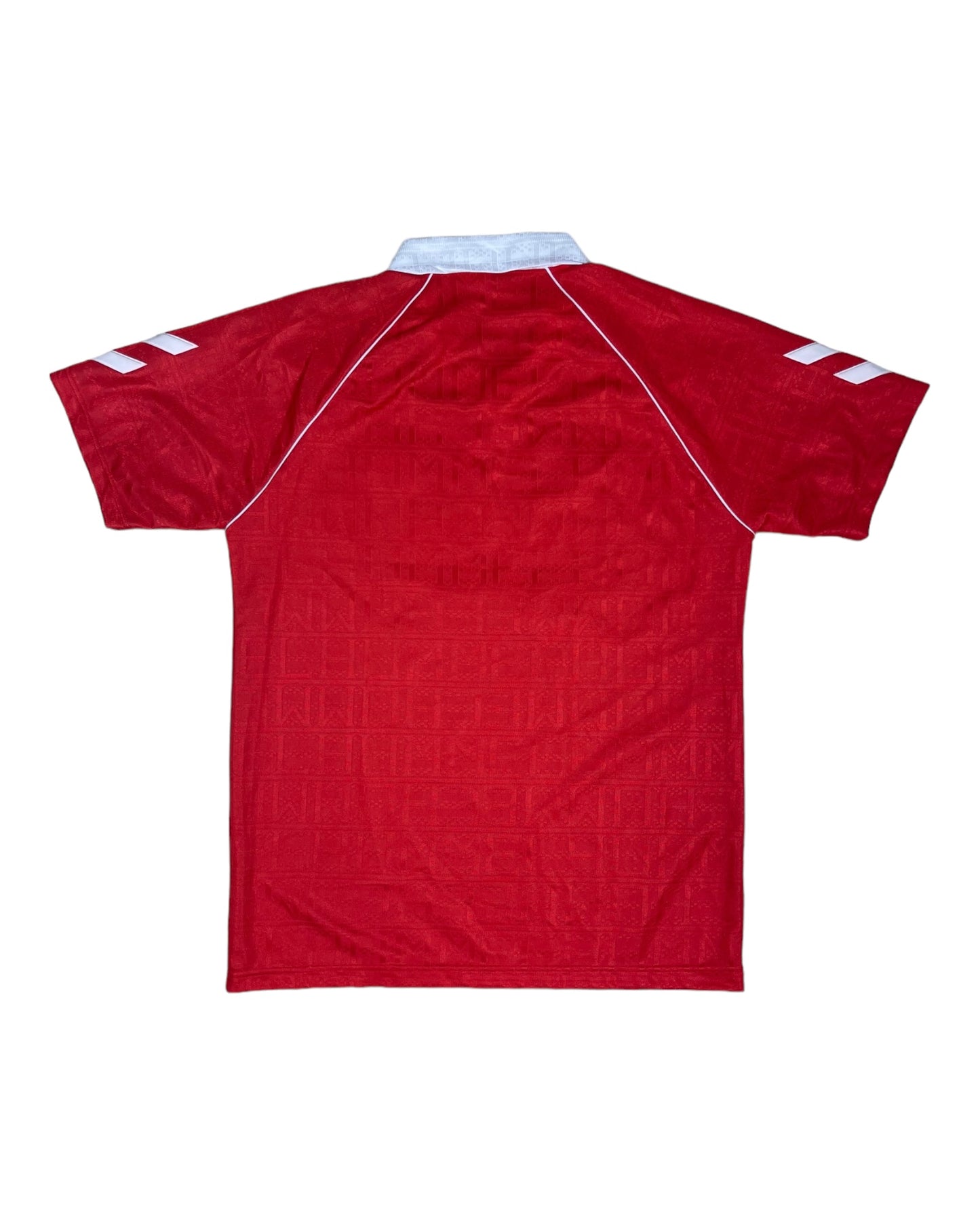 Vintage Benfica Lisbon Lisboa Hummel 1990 1991 Home Football Shirt Red Size L Made in England FNAC SLB