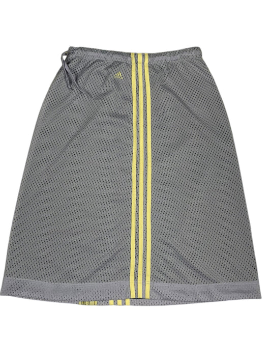 Y2K Adidas Reversible Midi Skirt 2003 Size M Blue