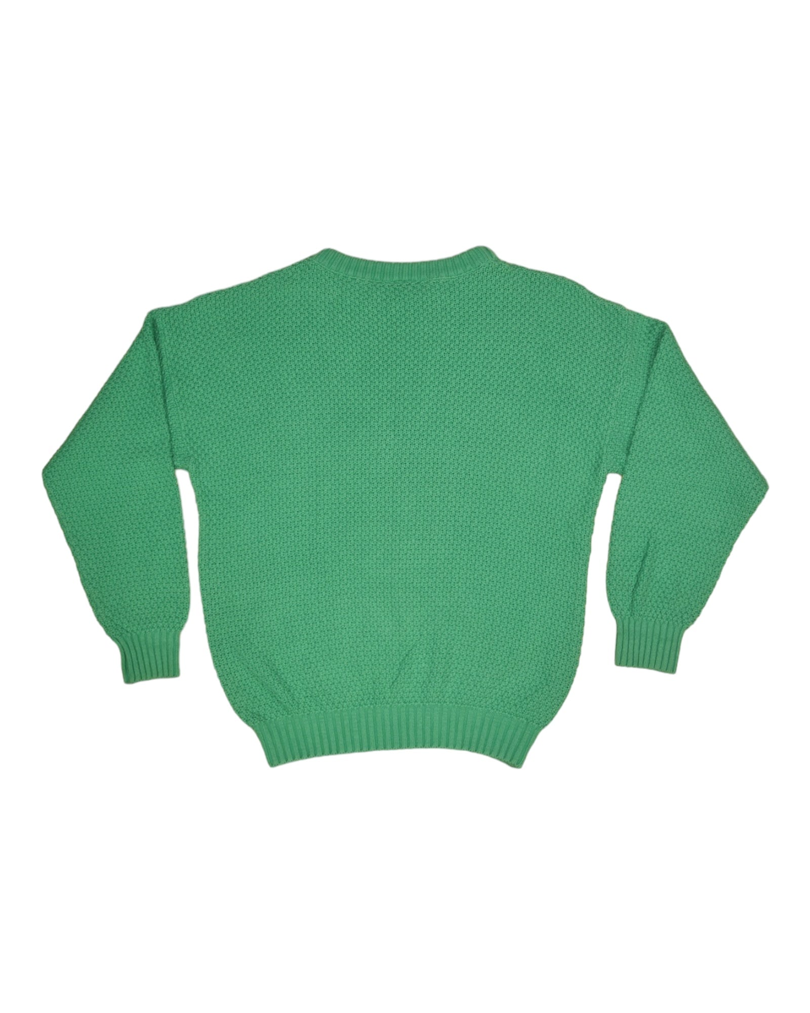 Vintage 80's Lacoste Chemise Made in France Green Golf Player Size S-M Cotton