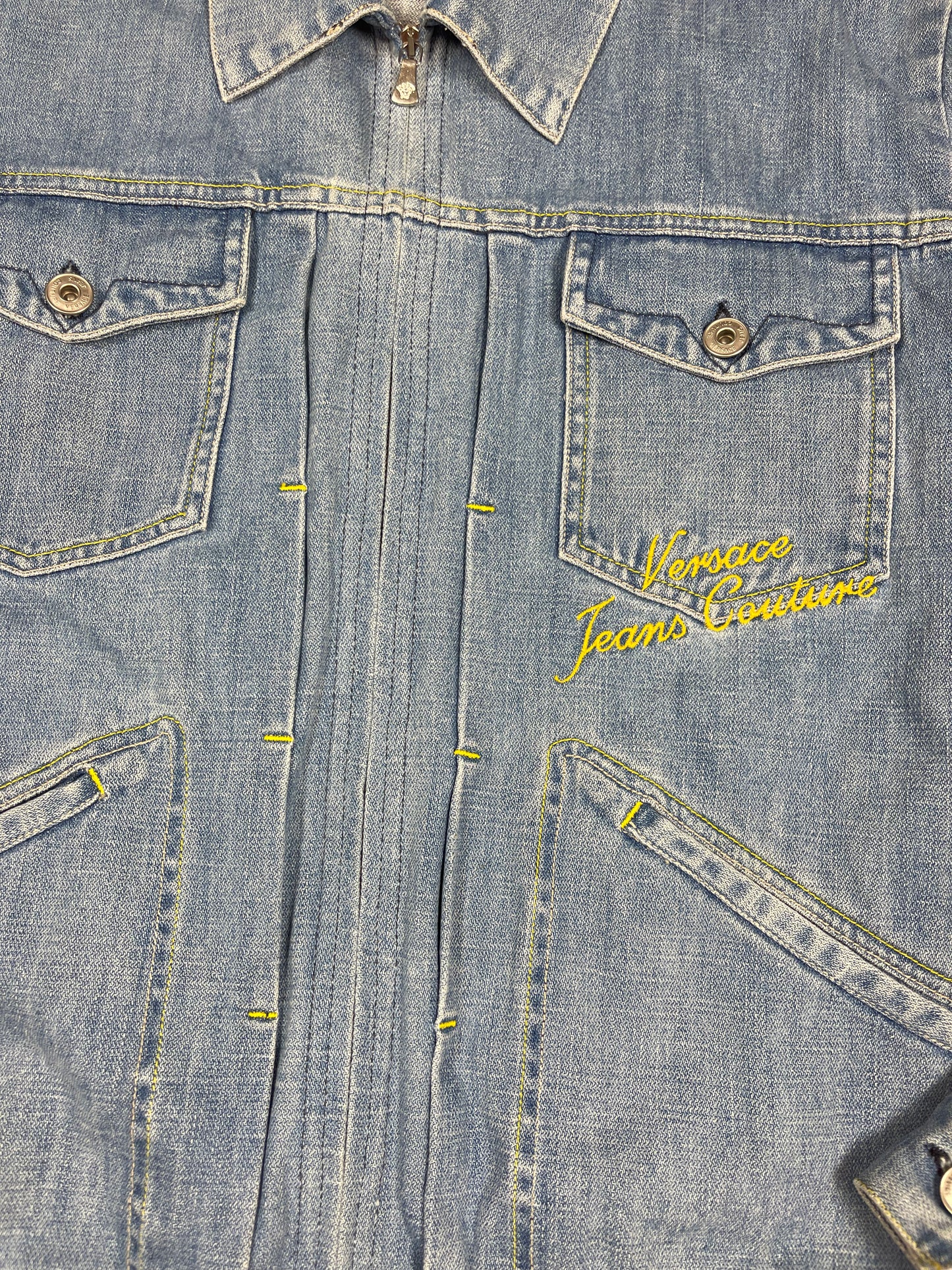 Y2K Versace Jeans Couture Jacket Made in Italy Size M - L