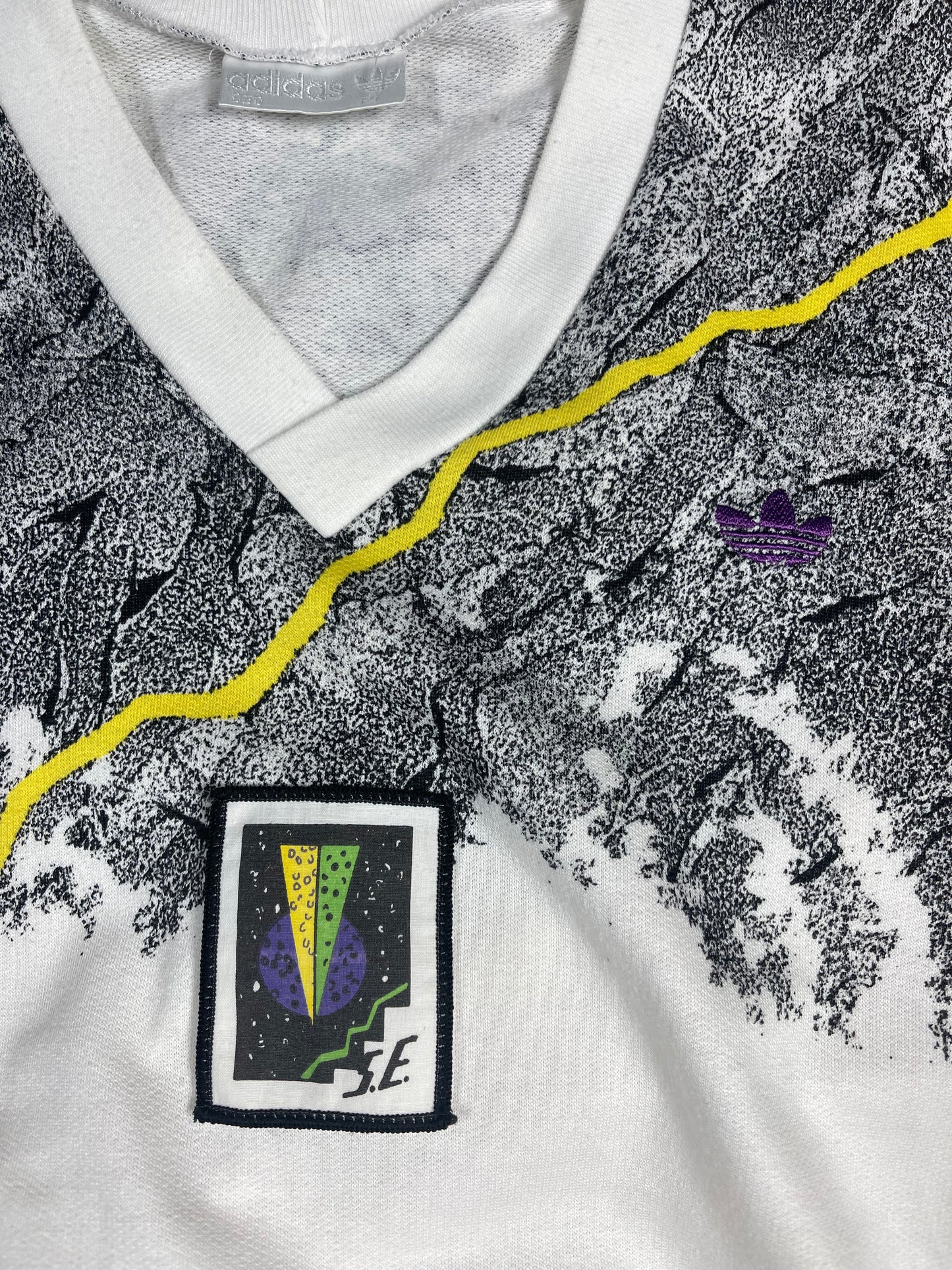 Vintage 80's Stefan Edberg Adidas Tennis Vest Made in Yugoslavia White Size M