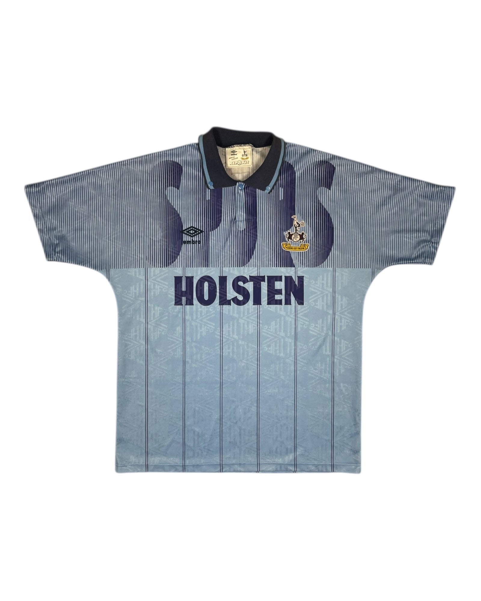 Vintage 90's Tottenham Hotspur Spurs Umbro Away Third Football Shirt 1991-1994 Holsten Made in England