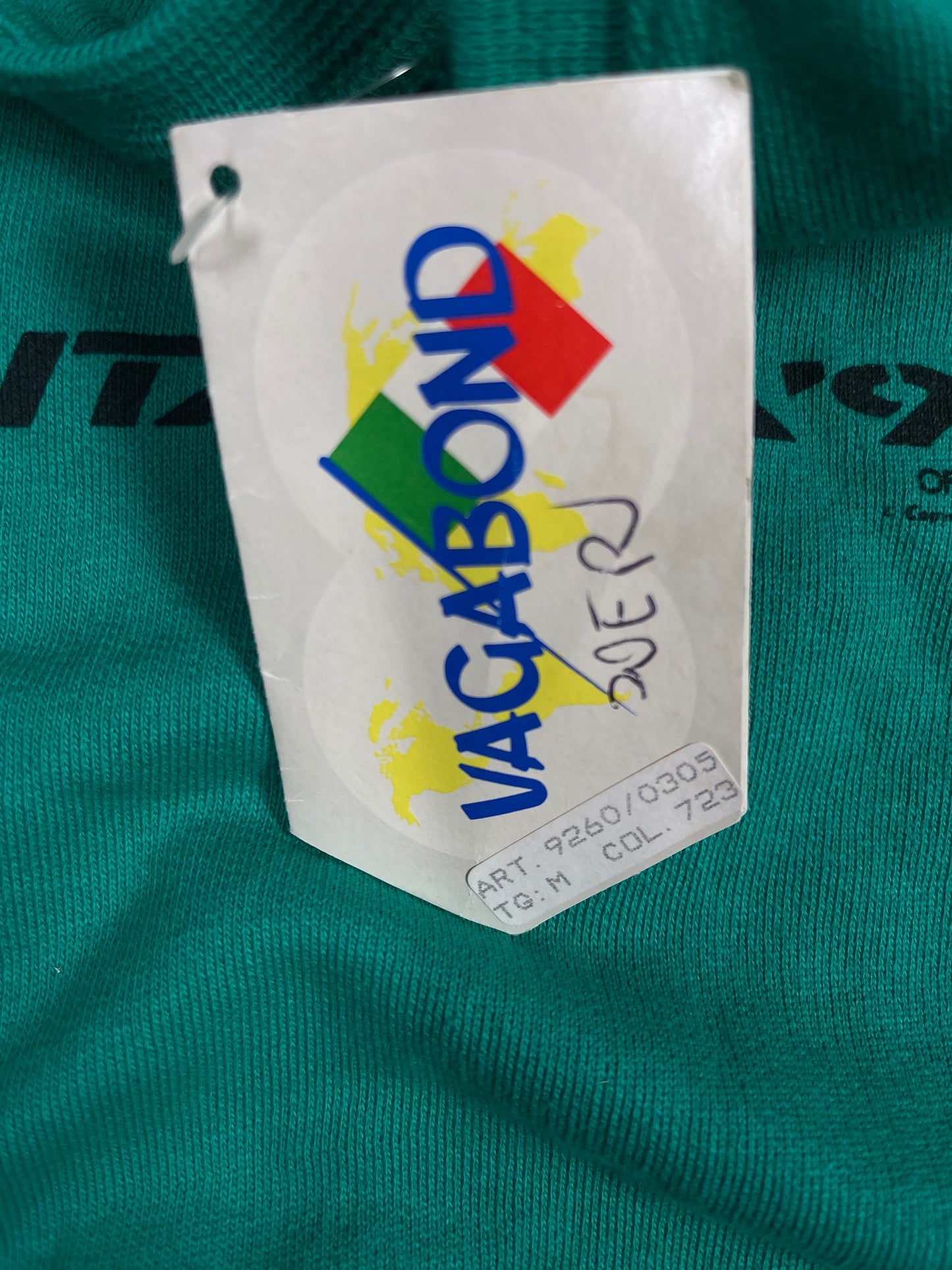 Vintage Italia 90 Coppa Del Mondo World Cup 1990 Vagabond Made in Italy Green Size S-M