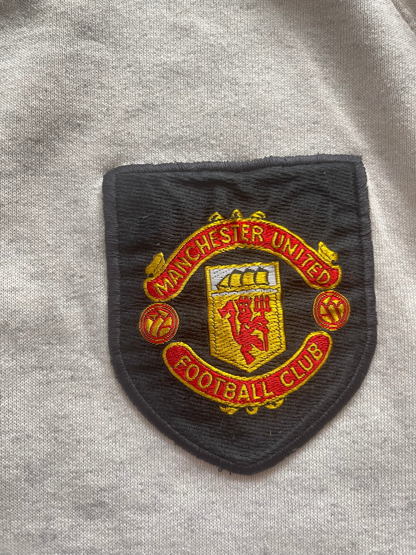 Vintage Manchester United Umbro 1993 - 1994 Sweatshirt Crew Neck Sweat Top Grey Size L
