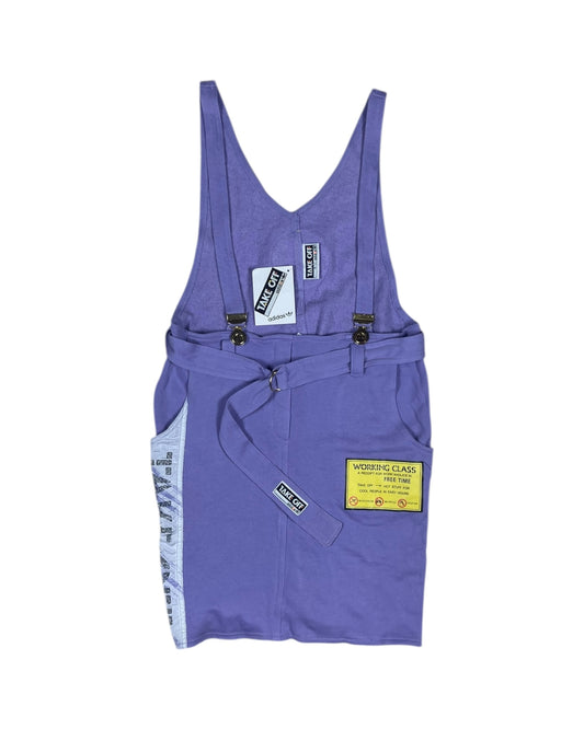Vintage New BNWT Adidas Take OFF Dress Lilac Keep Off Working Class Size S - M NOS Deadstock