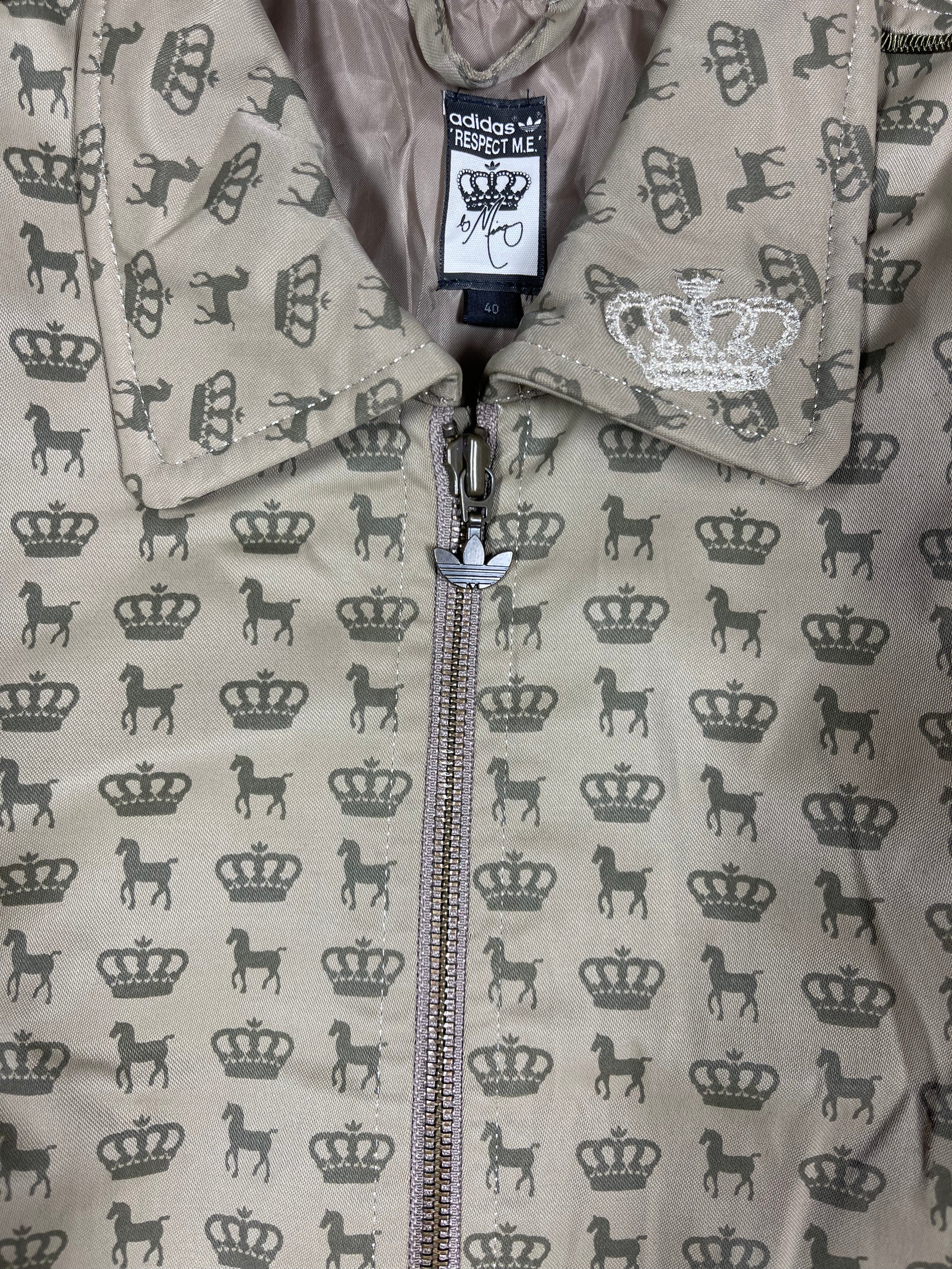 Y2K Adidas Missy Elliot Respect Me Jacket Size M