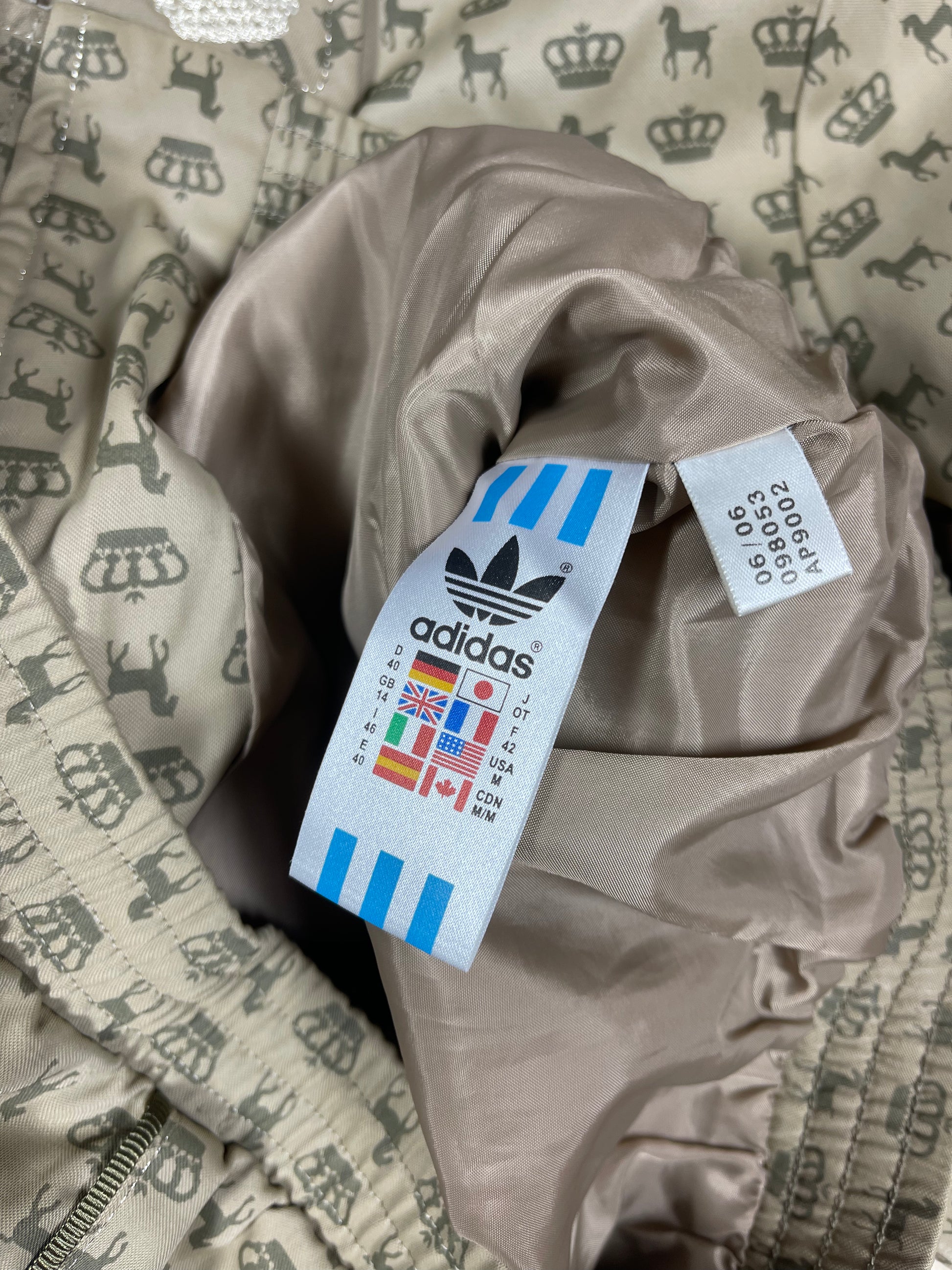 Y2K Adidas Missy Elliot Respect Me Jacket Size M