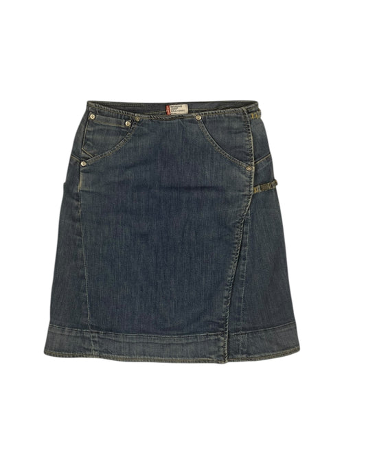 Y2K Levi's Engineered Jeans Denim Skirt Size XS