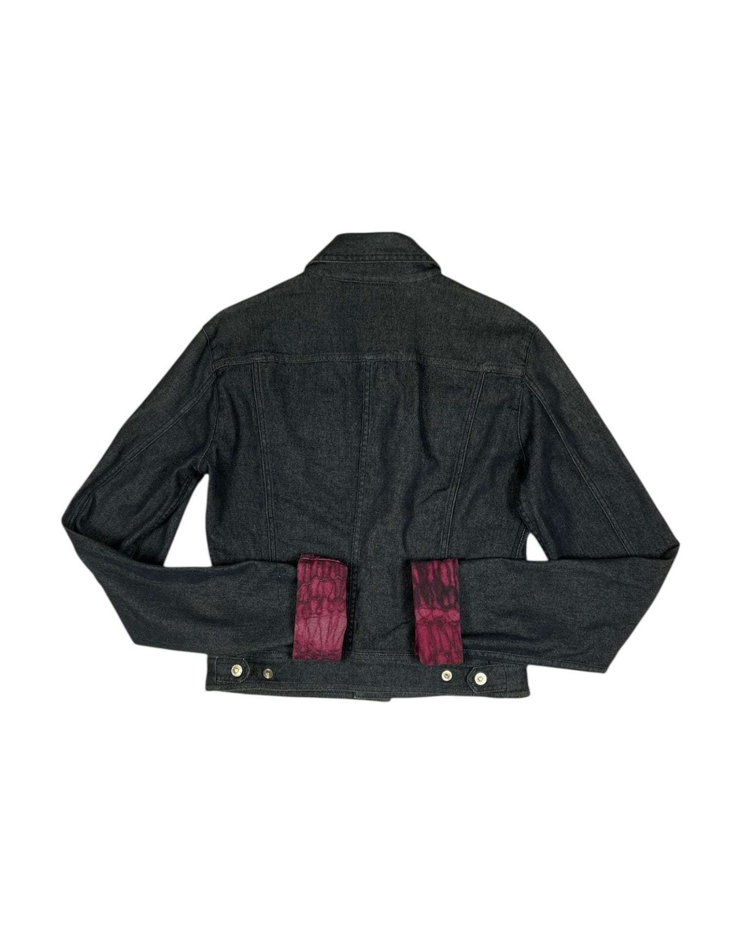 Y2K Versace Jeans Couture Denim Jacket Size M Made in Italy Designer Medusa